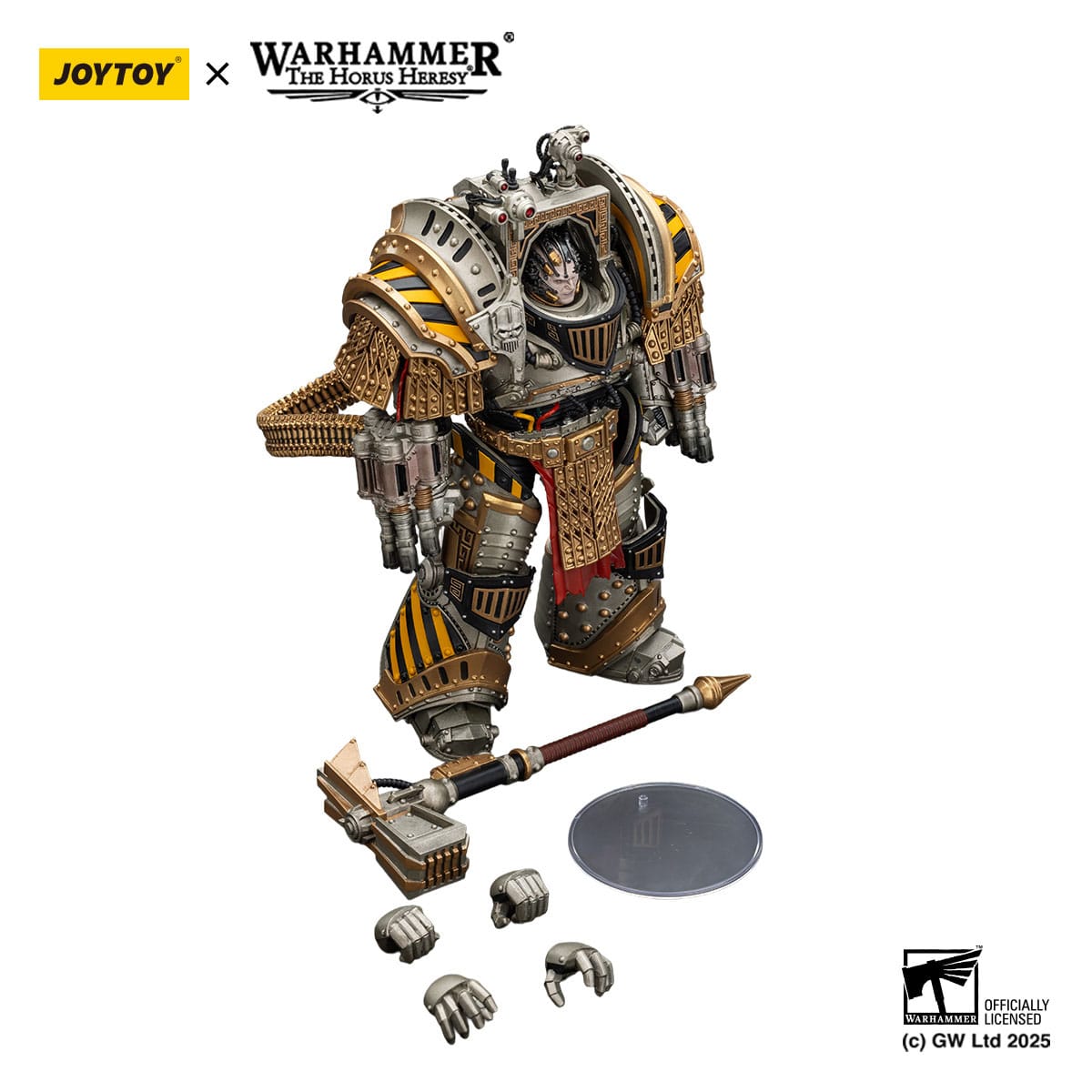 Warhammer 40k: Iron Warriors Perturabo Primarch of the lVth Legion (The Horus Heresy)-Actionfiguren-JoyToy-Mighty Underground