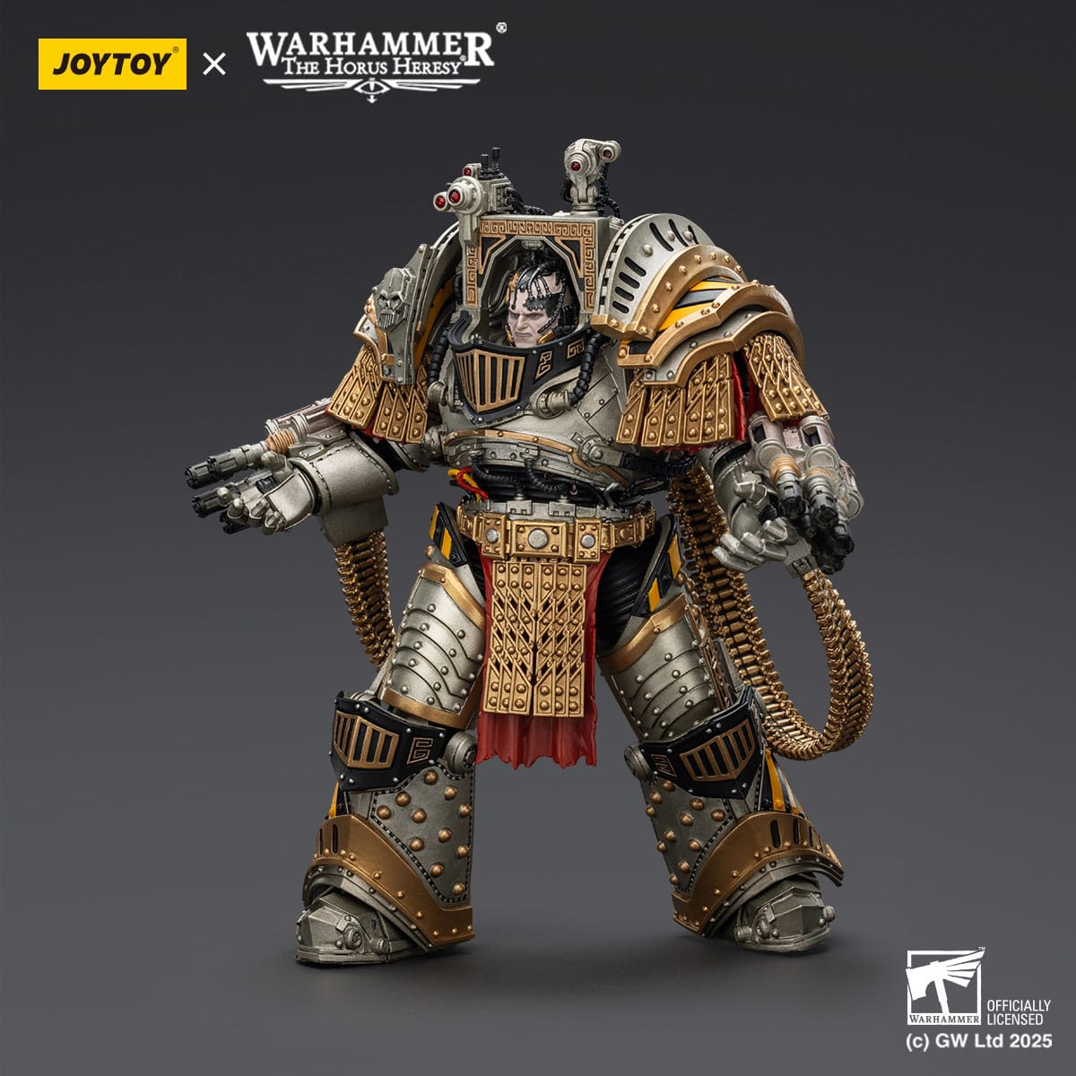 Warhammer 40k: Iron Warriors Perturabo Primarch of the lVth Legion (The Horus Heresy)-Actionfiguren-JoyToy-Mighty Underground
