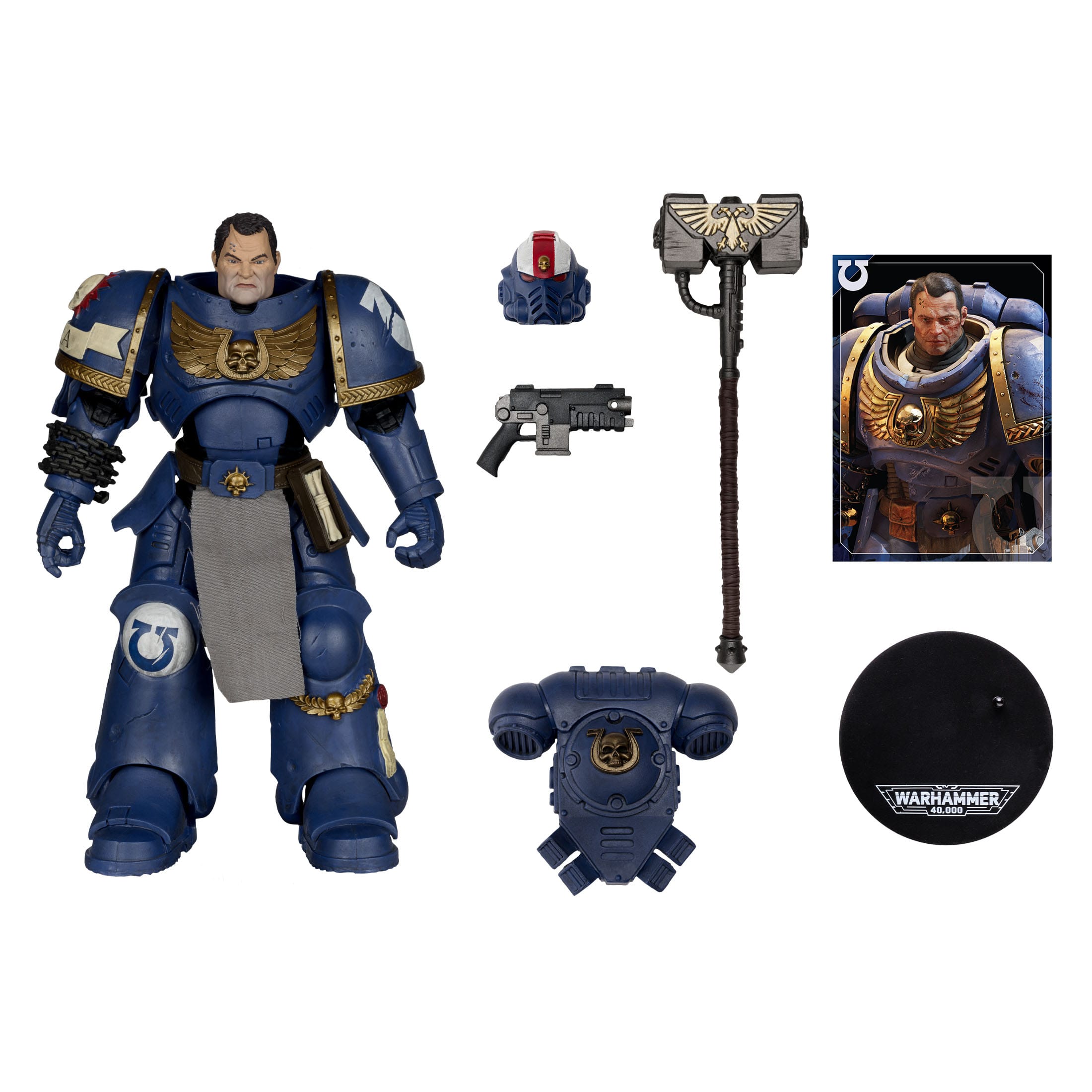 Warhammer 40k: Lieutenant Titus (Space Marine II)-Actionfiguren-McFarlane Toys-Mighty Underground