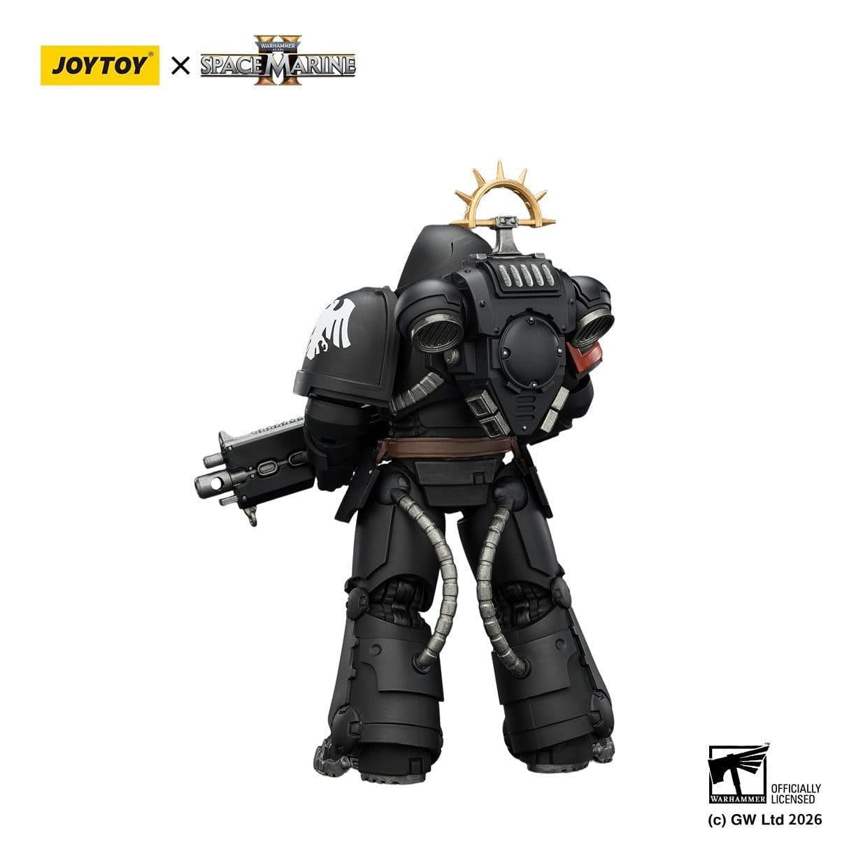Warhammer 40k: Raven Guard Heavy Intercessor (Game Edition, Spacemarine 2)-Actionfiguren-JoyToy-Mighty Underground