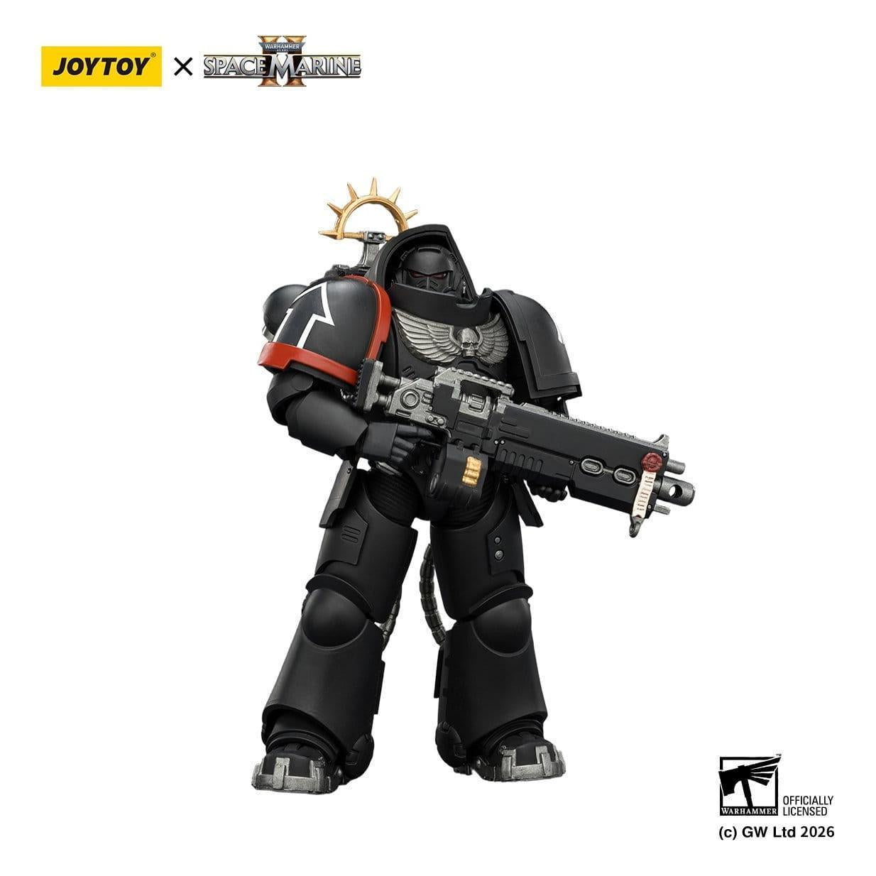 Warhammer 40k: Raven Guard Heavy Intercessor (Game Edition, Spacemarine 2)-Actionfiguren-JoyToy-Mighty Underground