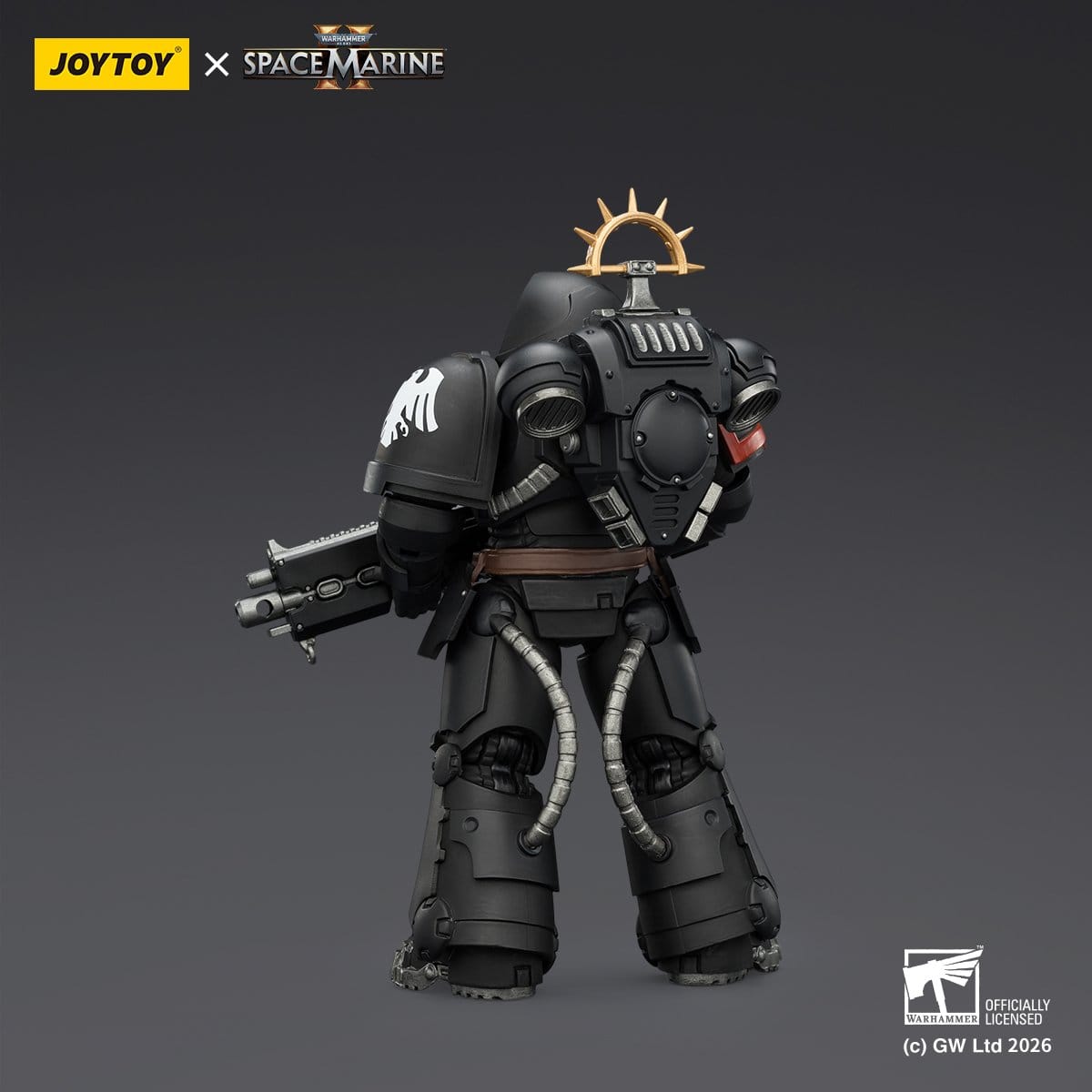 Warhammer 40k: Raven Guard Heavy Intercessor (Game Edition, Spacemarine 2)-Actionfiguren-JoyToy-Mighty Underground