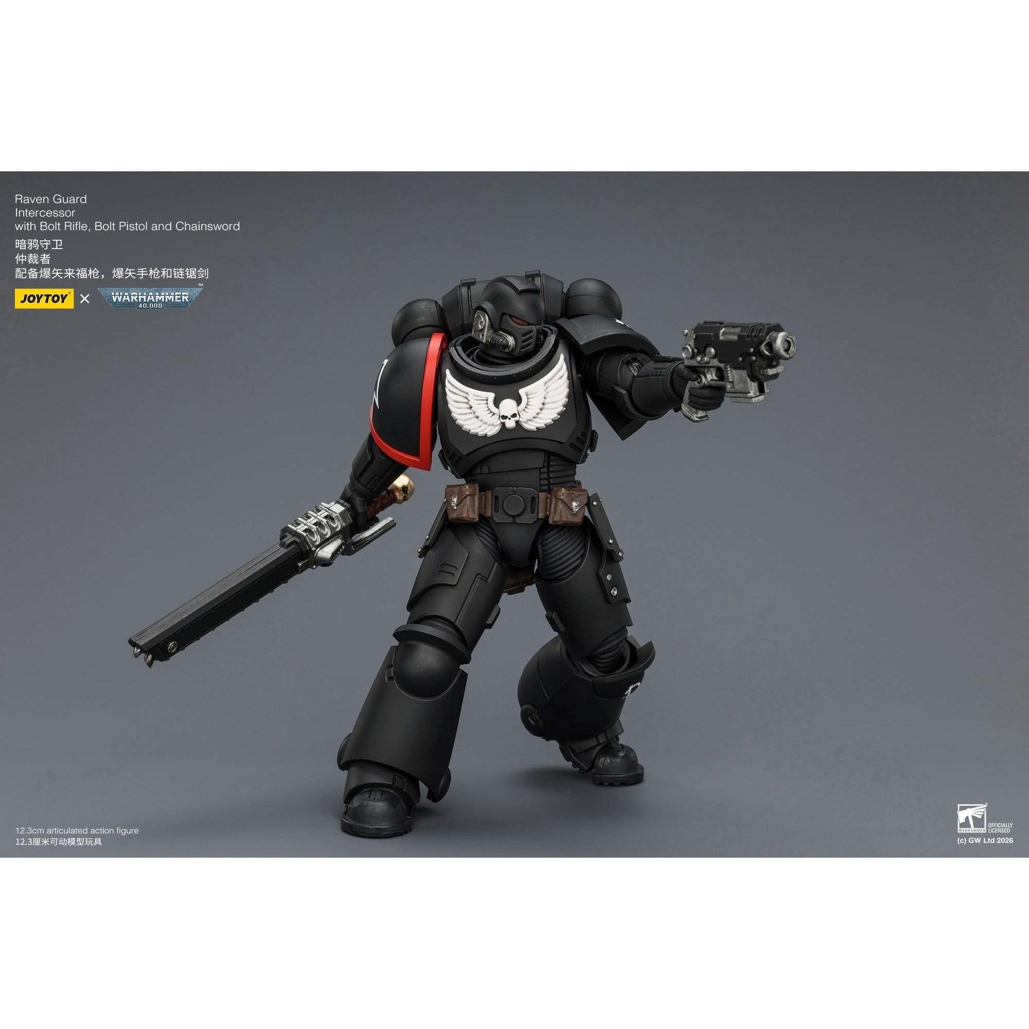 Warhammer 40k: Raven Guard Intercessor-Actionfiguren-JoyToy-Mighty Underground