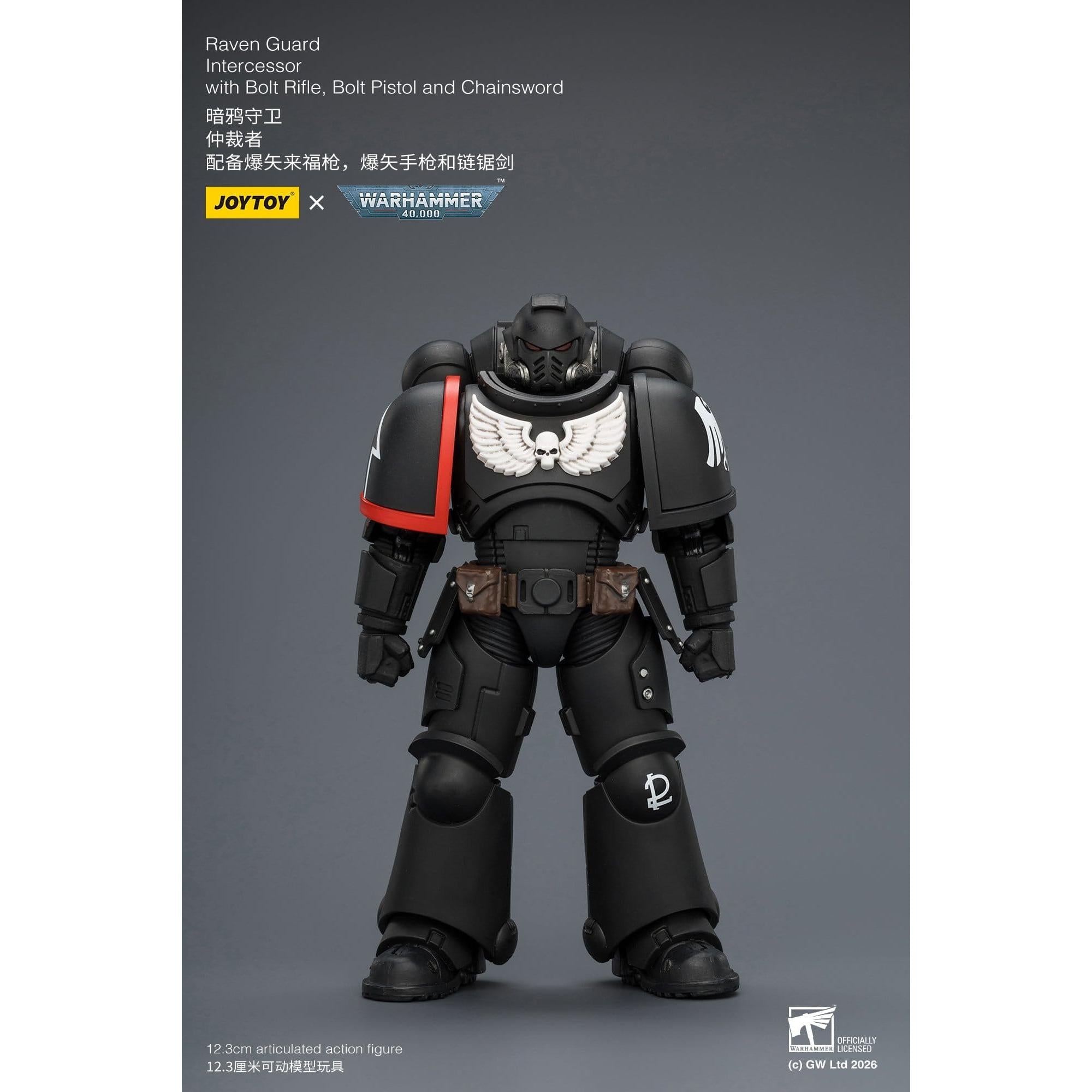 Warhammer 40k: Raven Guard Intercessor-Actionfiguren-JoyToy-Mighty Underground