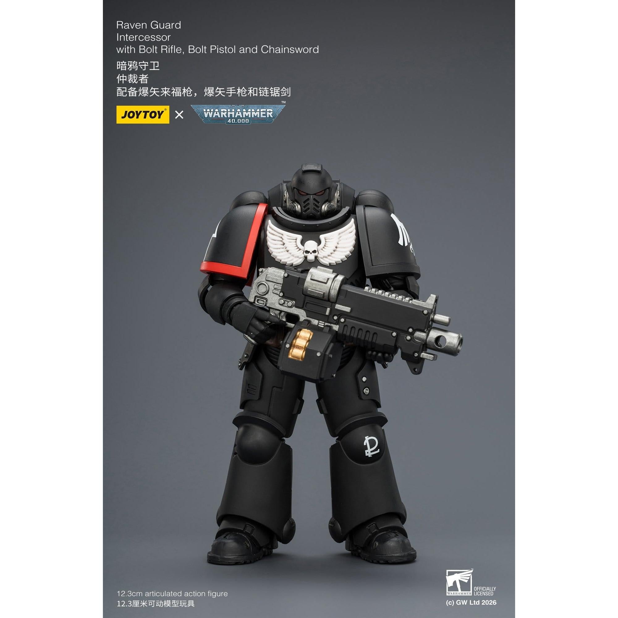 Warhammer 40k: Raven Guard Intercessor-Actionfiguren-JoyToy-Mighty Underground