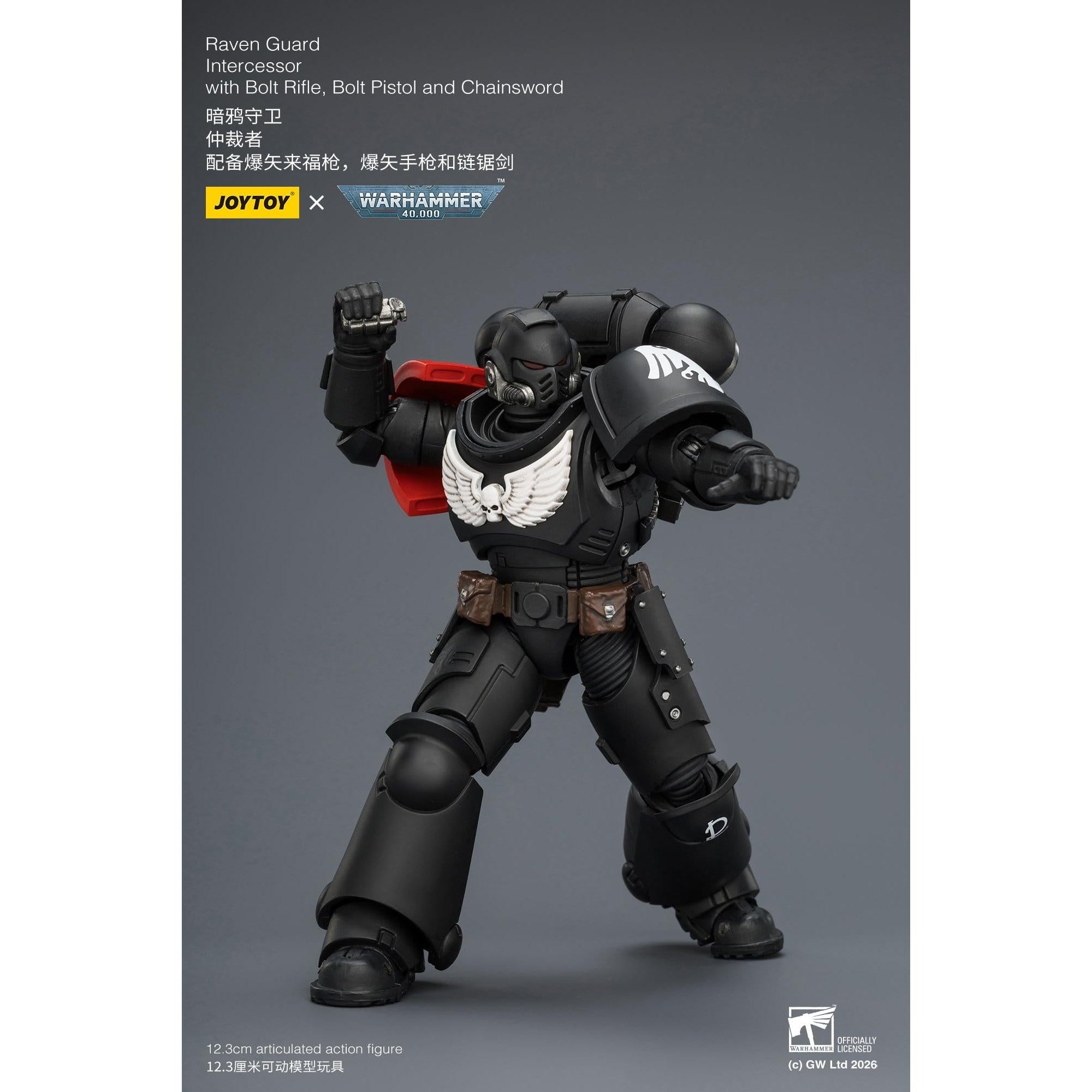 Warhammer 40k: Raven Guard Intercessor-Actionfiguren-JoyToy-Mighty Underground