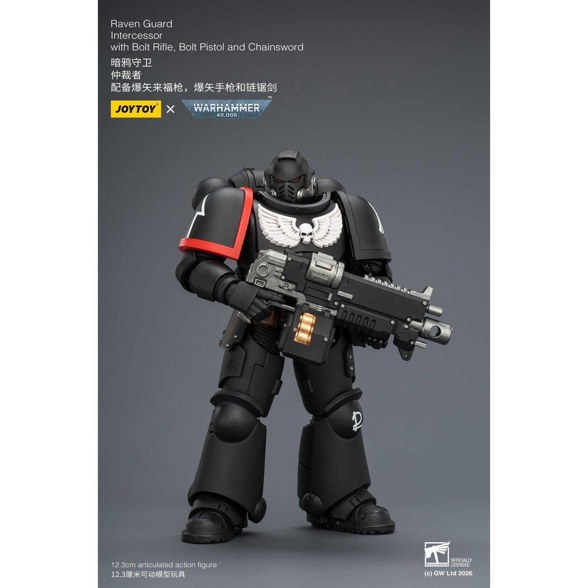Warhammer 40k: Raven Guard Intercessor-Actionfiguren-JoyToy-Mighty Underground