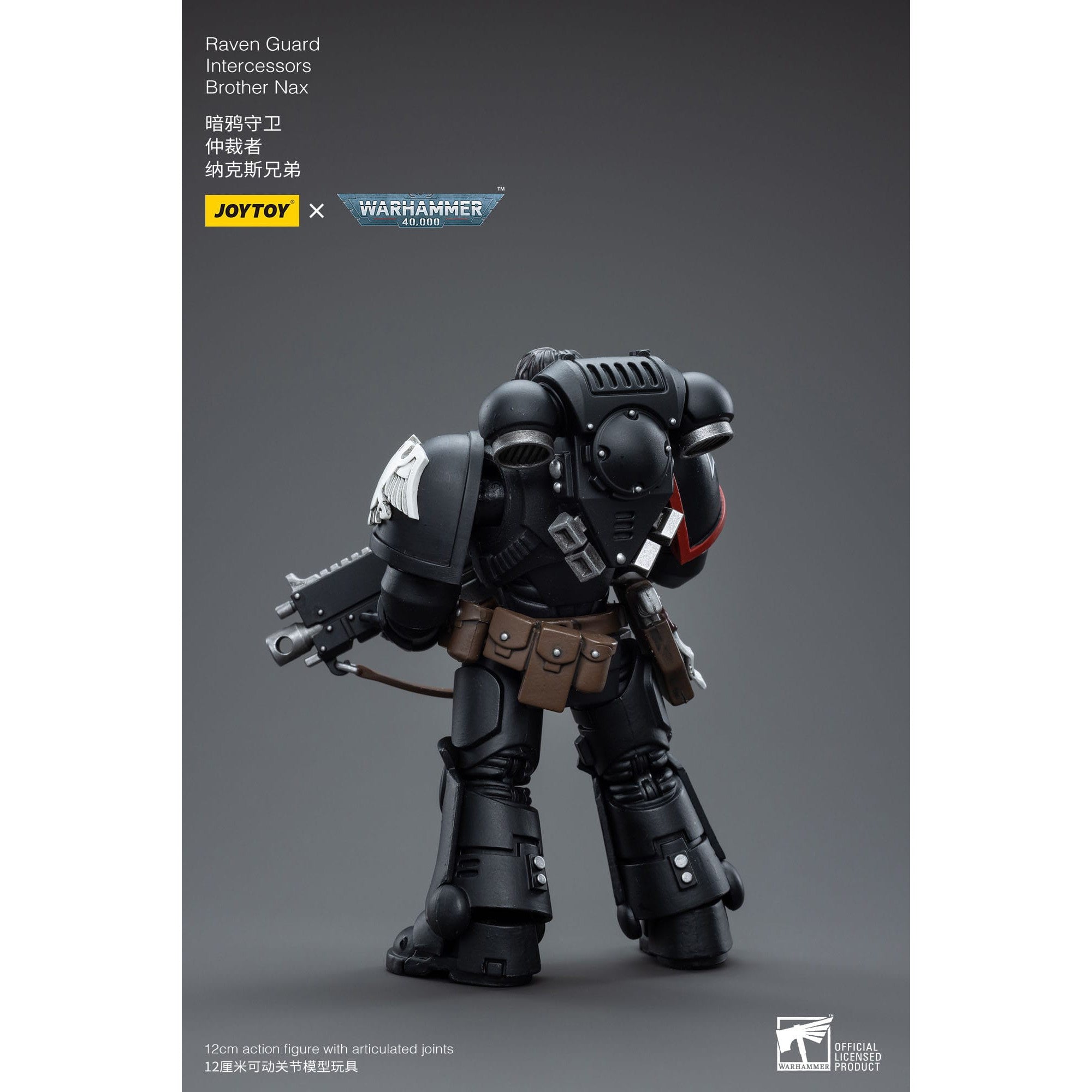 Warhammer 40k: Raven Guard Intercessors Brother Nax - 12 cm-Actionfiguren-JoyToy-Mighty Underground