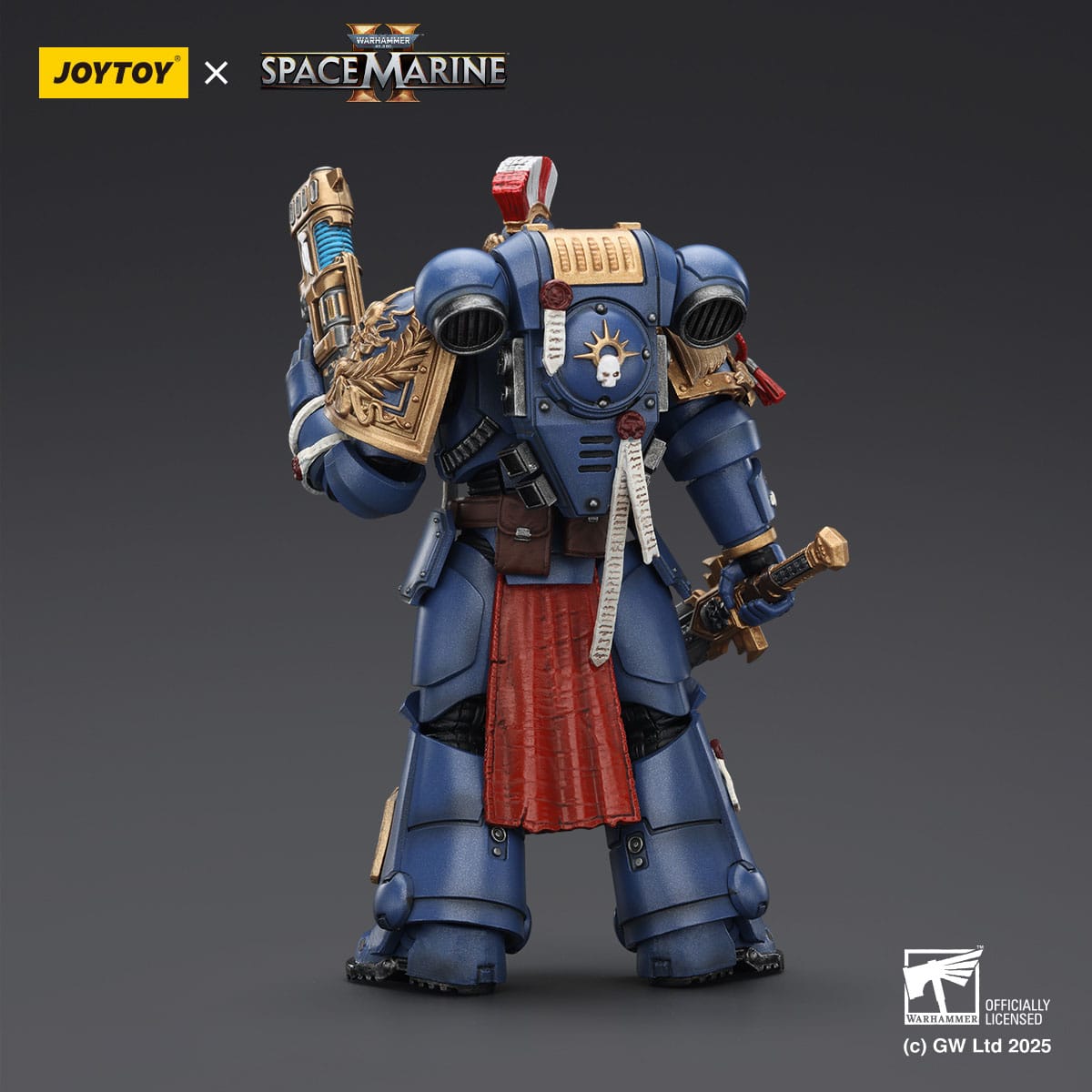Warhammer 40k: Relic Primus Armourwith Plasma Pistol and Combat Blade (Space Marine 2)-Actionfiguren-JoyToy-Mighty Underground
