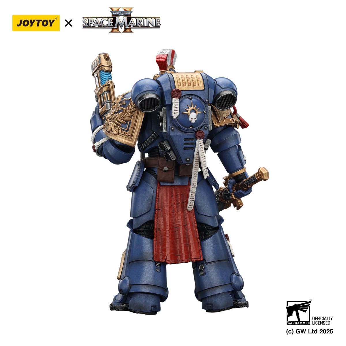 Warhammer 40k: Relic Primus Armourwith Plasma Pistol and Combat Blade (Space Marine 2)-Actionfiguren-JoyToy-Mighty Underground