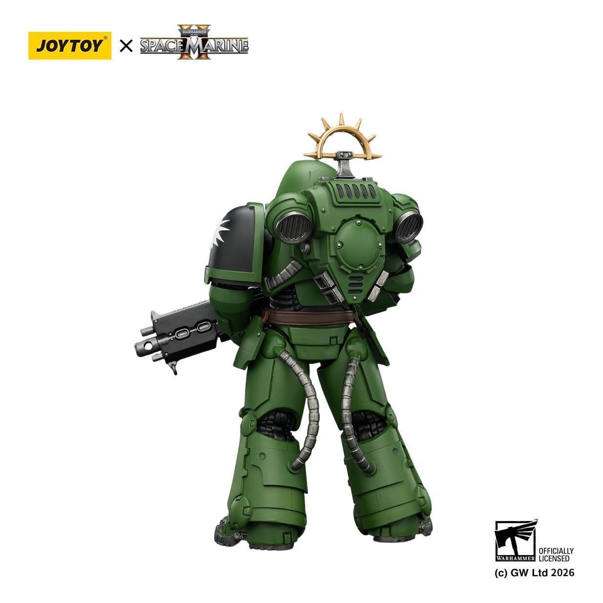 Warhammer 40k: Salamanders Heavy Intercessor (Game Edition, Spacemarine 2)-Actionfiguren-JoyToy-Mighty Underground