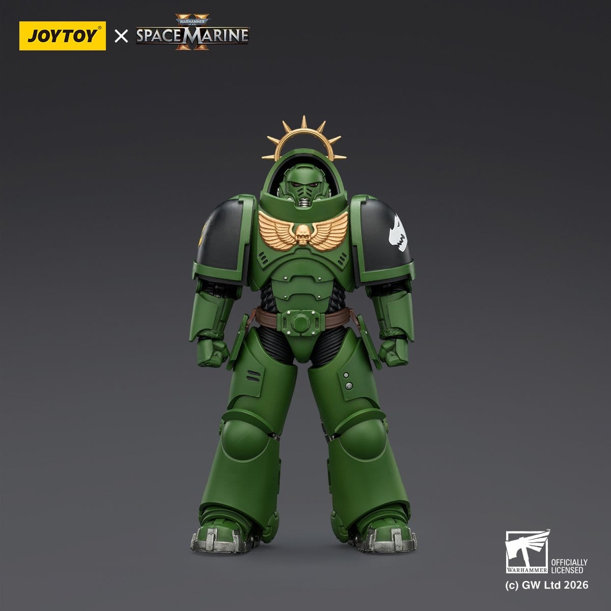 Warhammer 40k: Salamanders Heavy Intercessor (Game Edition, Spacemarine 2)-Actionfiguren-JoyToy-Mighty Underground