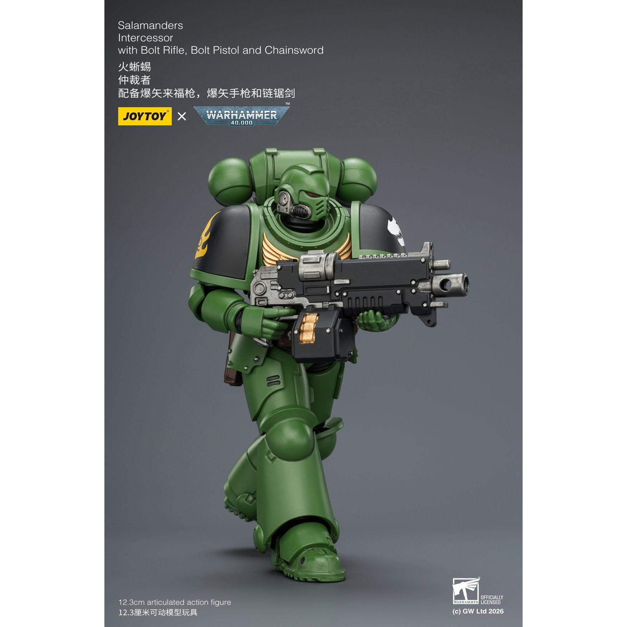 Warhammer 40k: Salamanders Intercessor-Actionfiguren-JoyToy-Mighty Underground