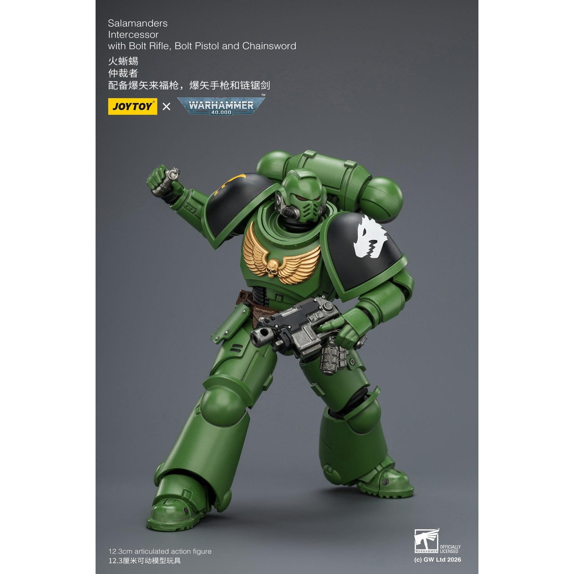 Warhammer 40k: Salamanders Intercessor-Actionfiguren-JoyToy-Mighty Underground
