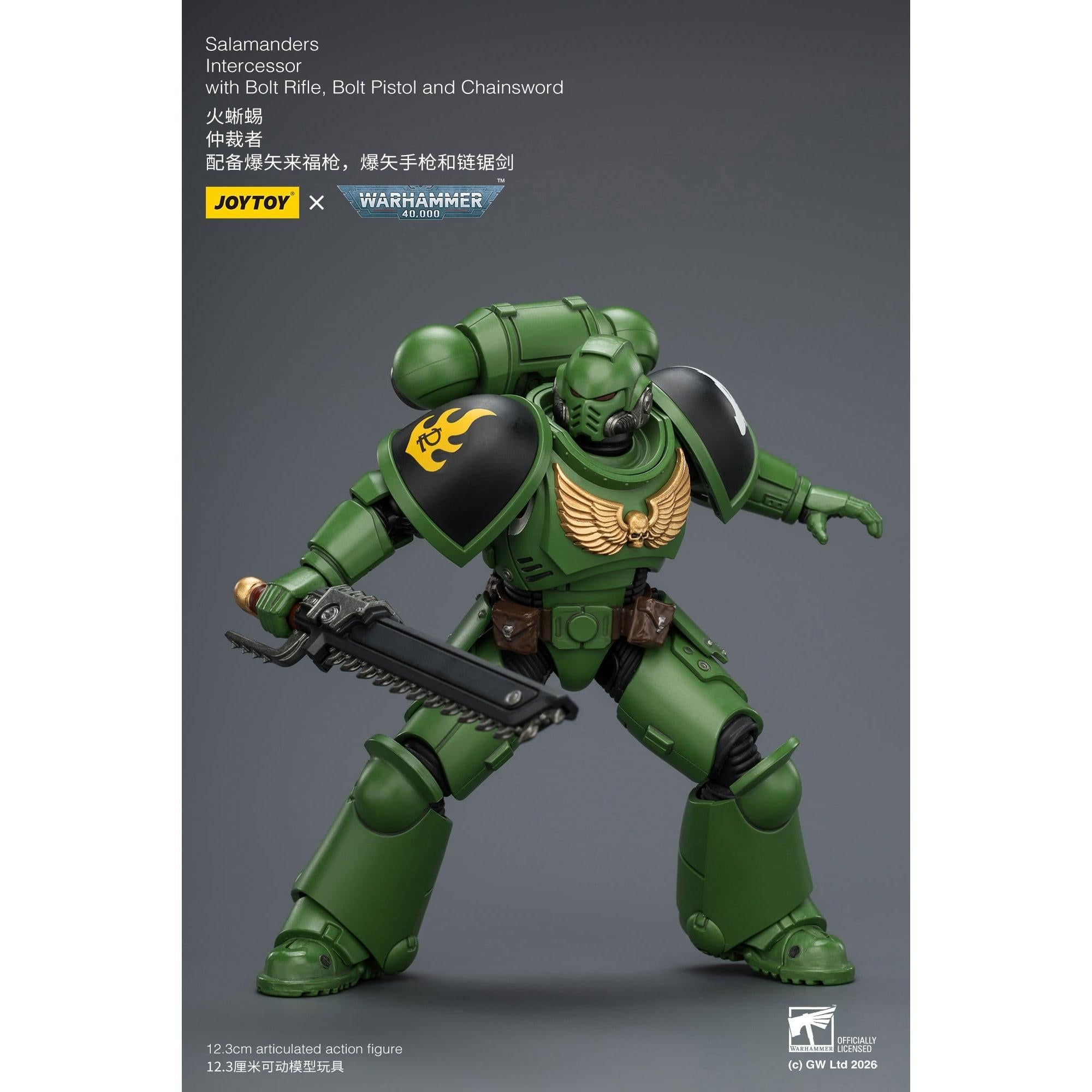 Warhammer 40k: Salamanders Intercessor-Actionfiguren-JoyToy-Mighty Underground