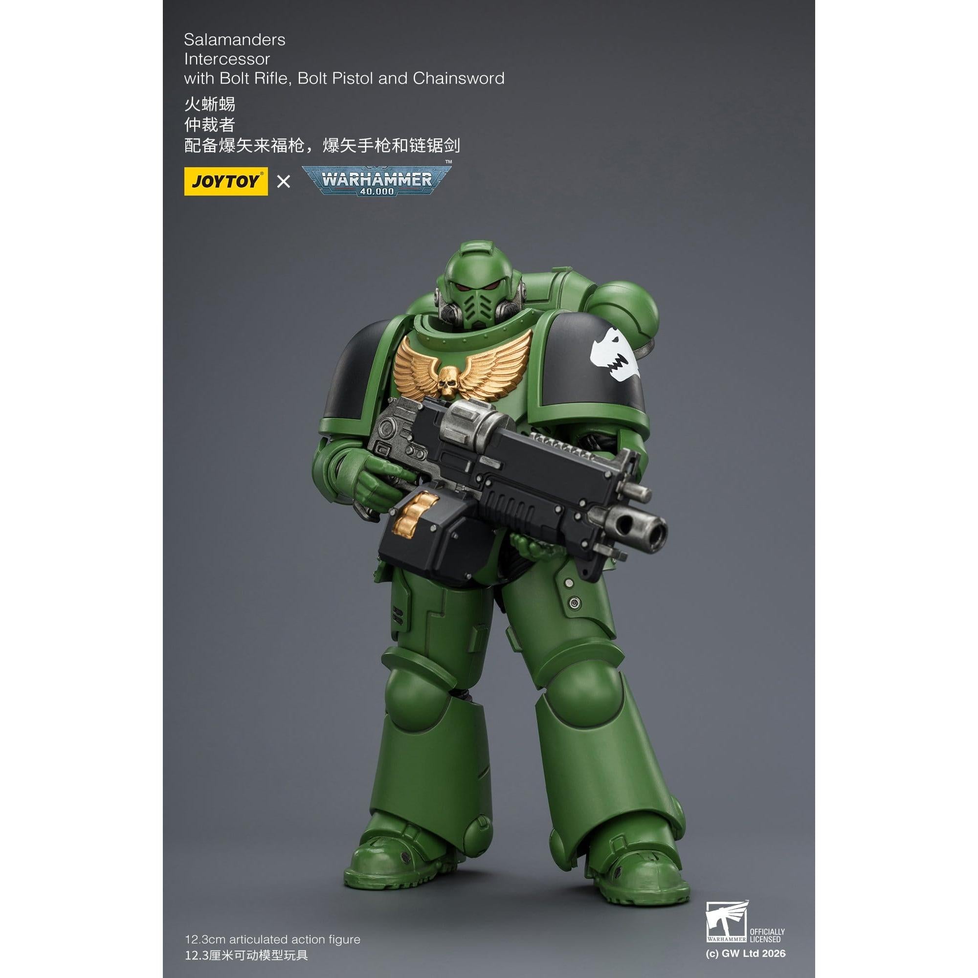 Warhammer 40k: Salamanders Intercessor-Actionfiguren-JoyToy-Mighty Underground