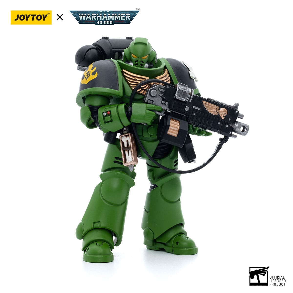 Warhammer 40k: Salamanders Intercessors Brother Haecule - 12 cm-Actionfiguren-JoyToy-Mighty Underground