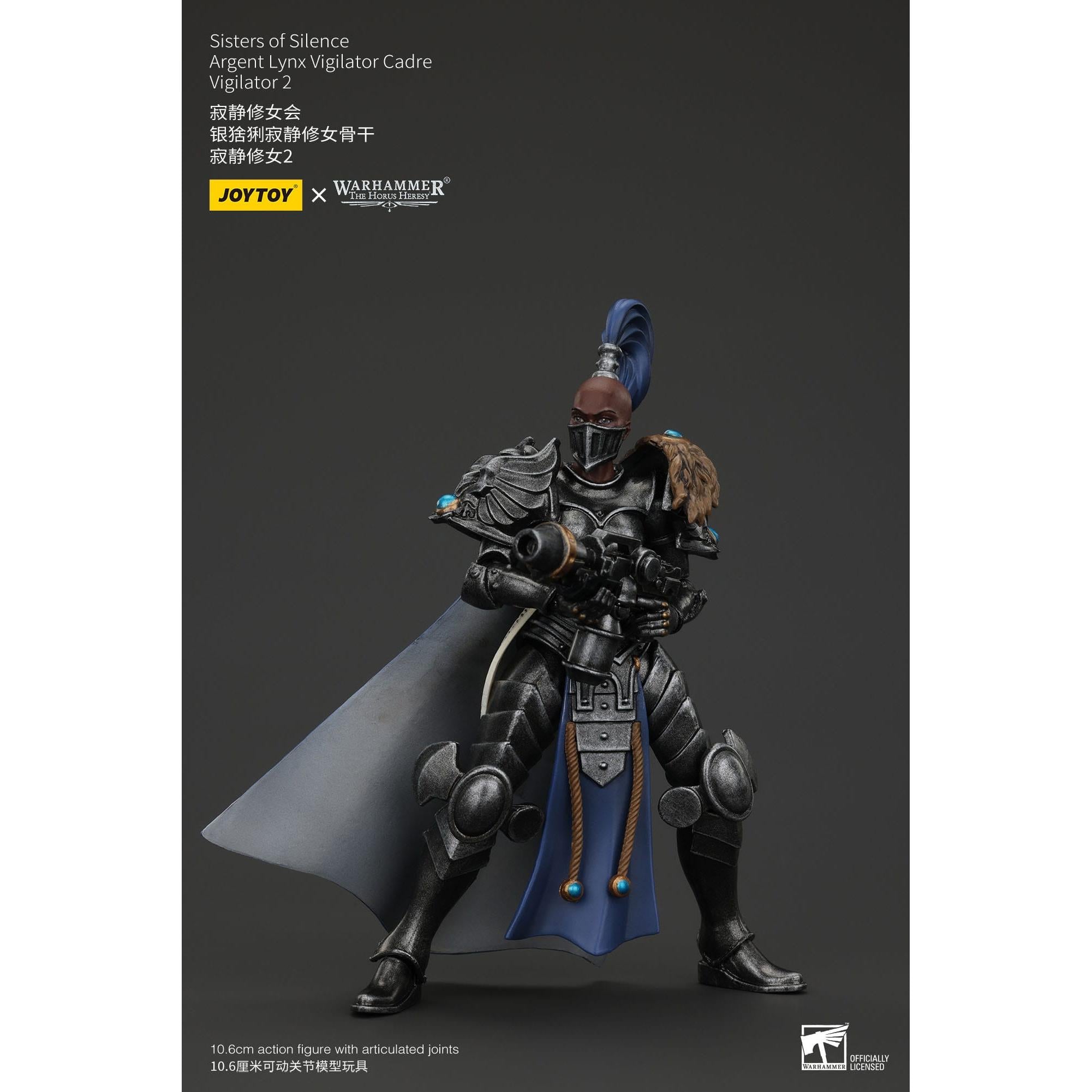 Warhammer 40k: Sisters of Silence Argent Lynx Vigilator Cadre Vigilator 2 (The Horus Heresy)-Actionfiguren-JoyToy-Mighty Underground