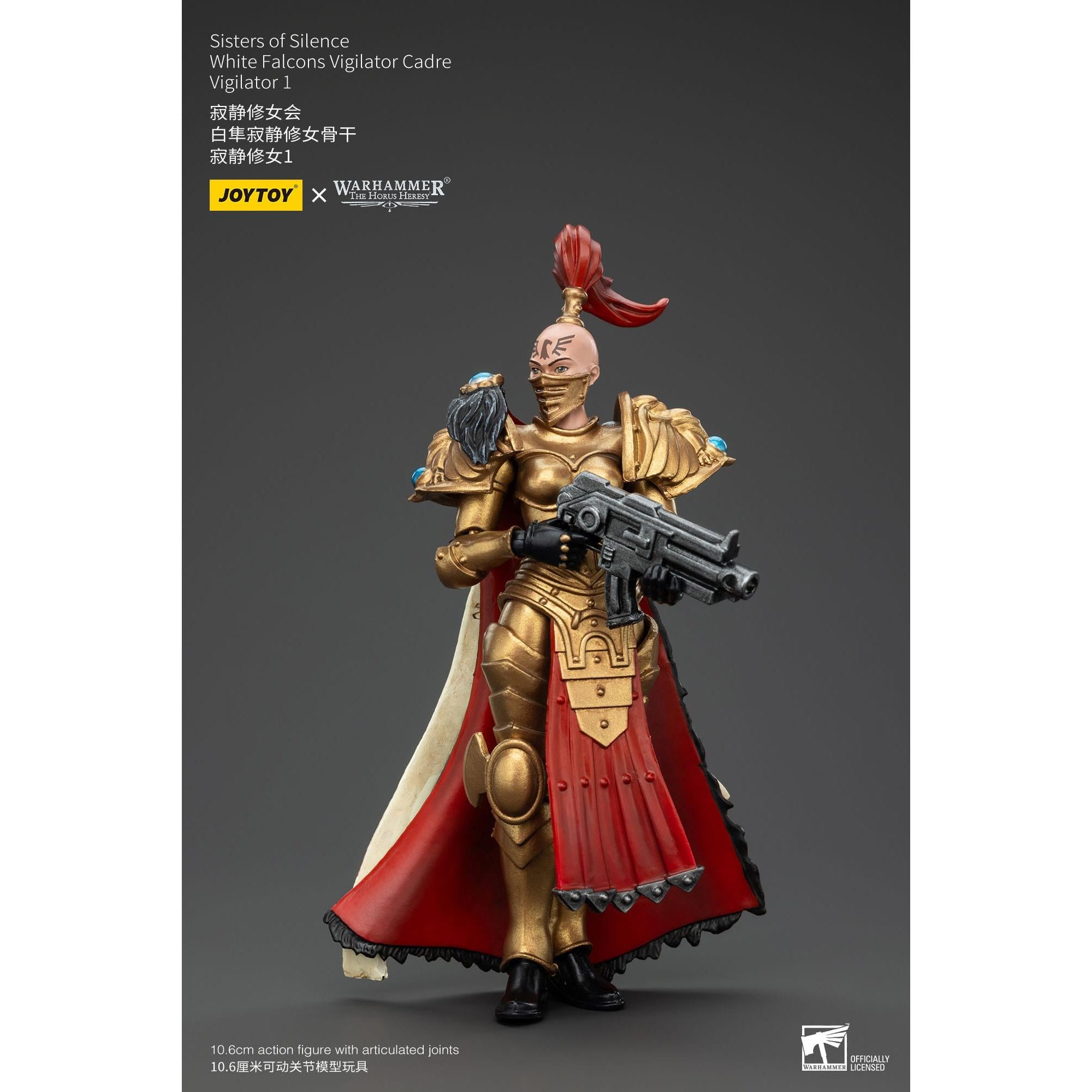 Warhammer 40k: Sisters of Silence White Falcons Vigilator Cadre Vigilator 1 (The Horus Heresy)-Actionfiguren-JoyToy-Mighty Underground