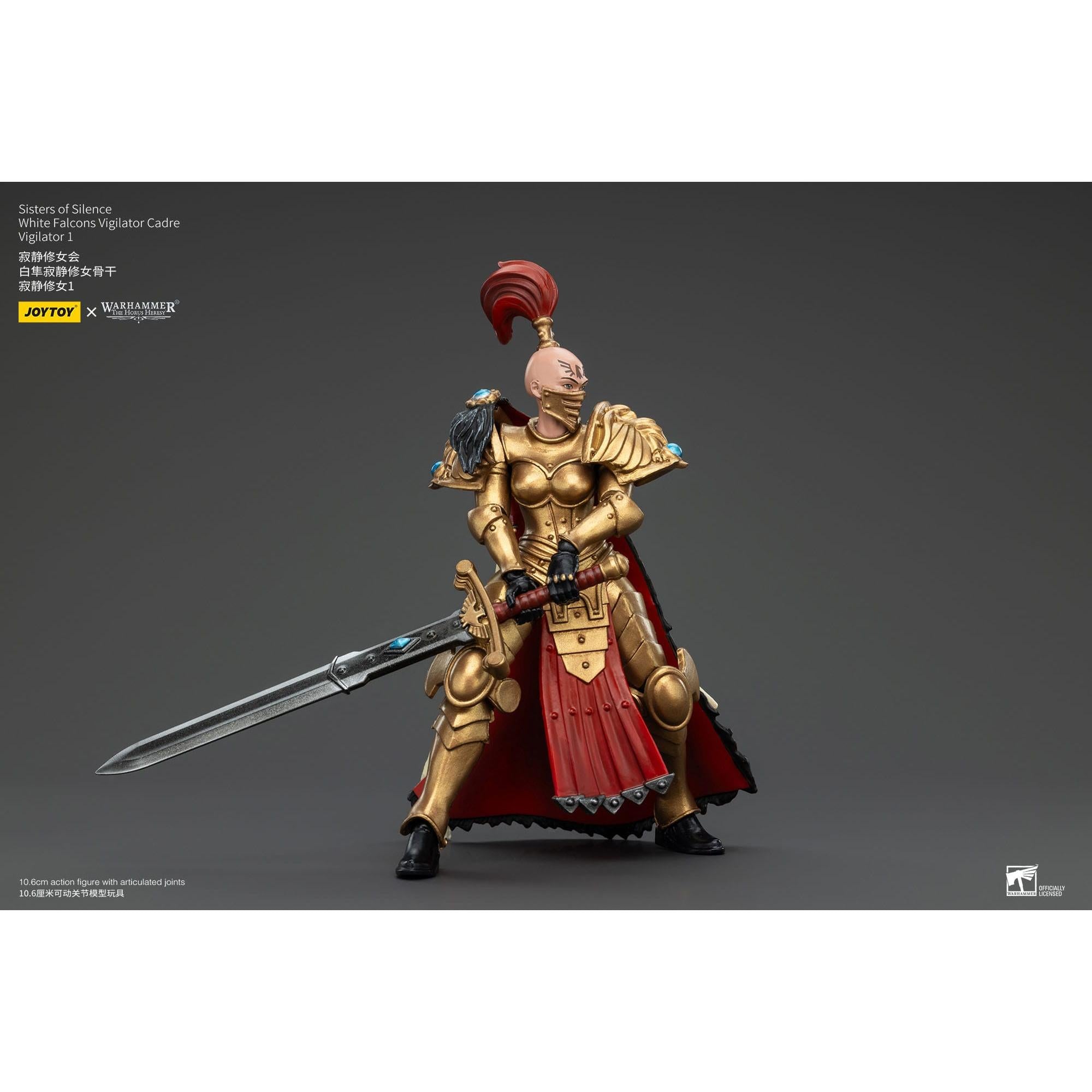 Warhammer 40k: Sisters of Silence White Falcons Vigilator Cadre Vigilator 1 (The Horus Heresy)-Actionfiguren-JoyToy-Mighty Underground