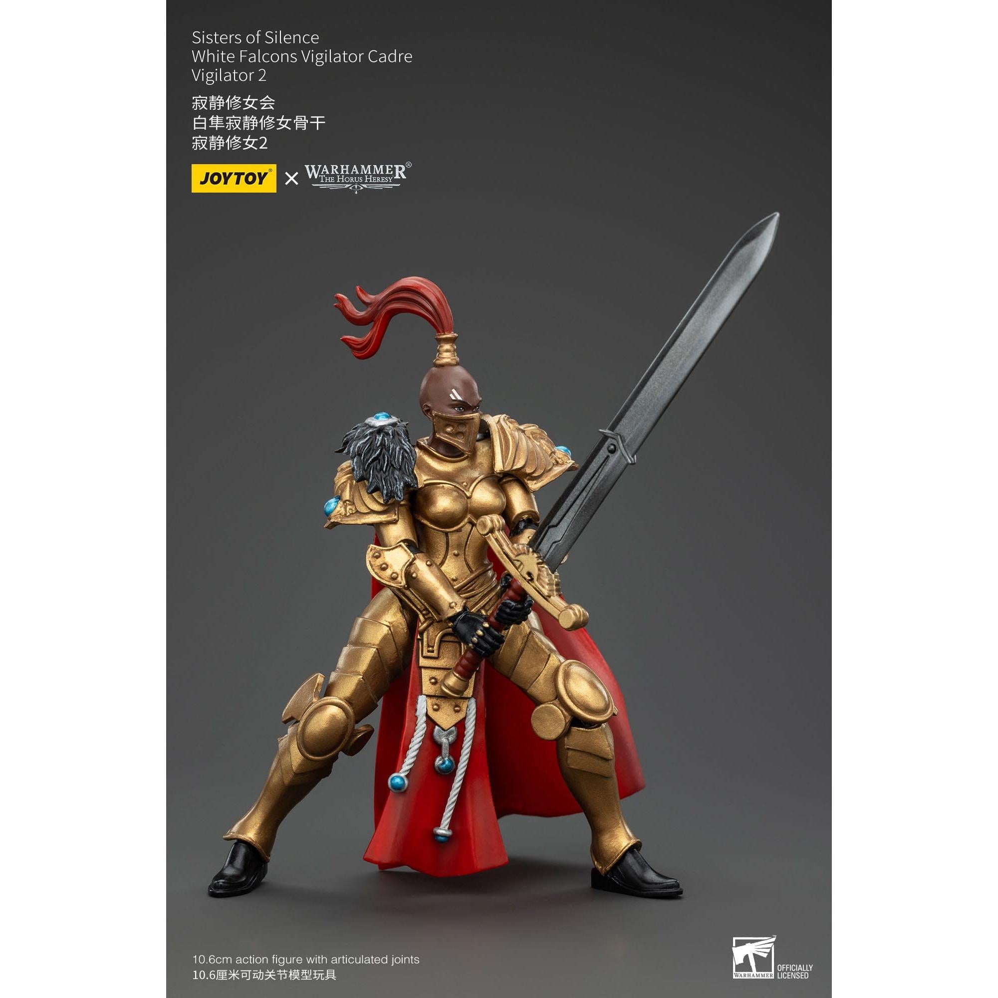 Warhammer 40k: Sisters of Silence White Falcons Vigilator Cadre Vigilator 2 (The Horus Heresy)-Actionfiguren-JoyToy-Mighty Underground