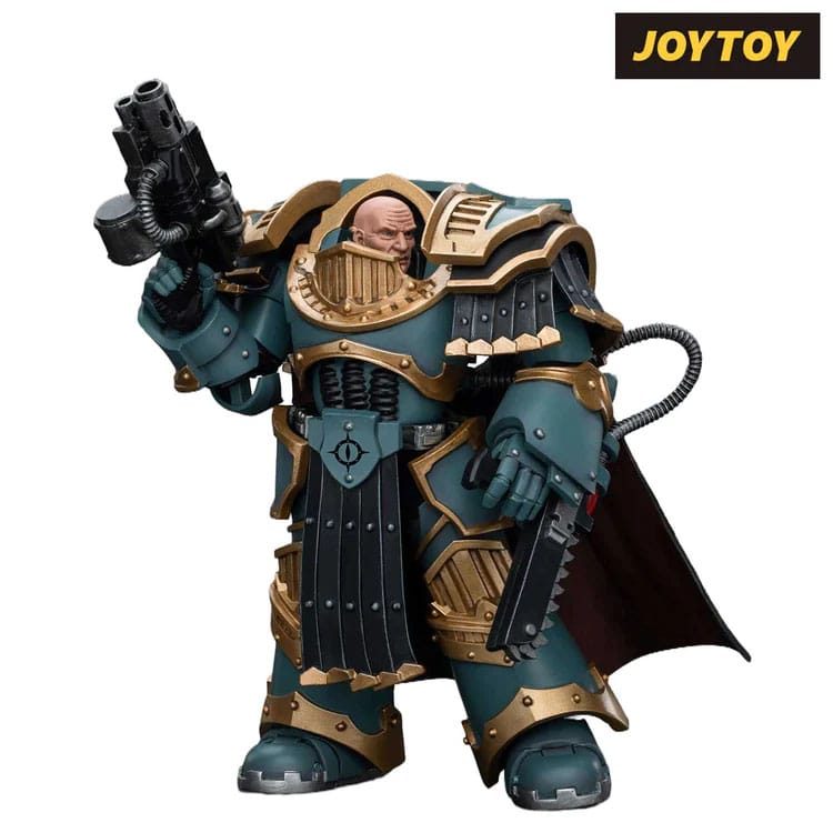 Warhammer 40k: Sons of Horus Legion Praetor in Cataphractii Terminator Armour (The Horus Heresy)-Actionfiguren-JoyToy-Mighty Underground