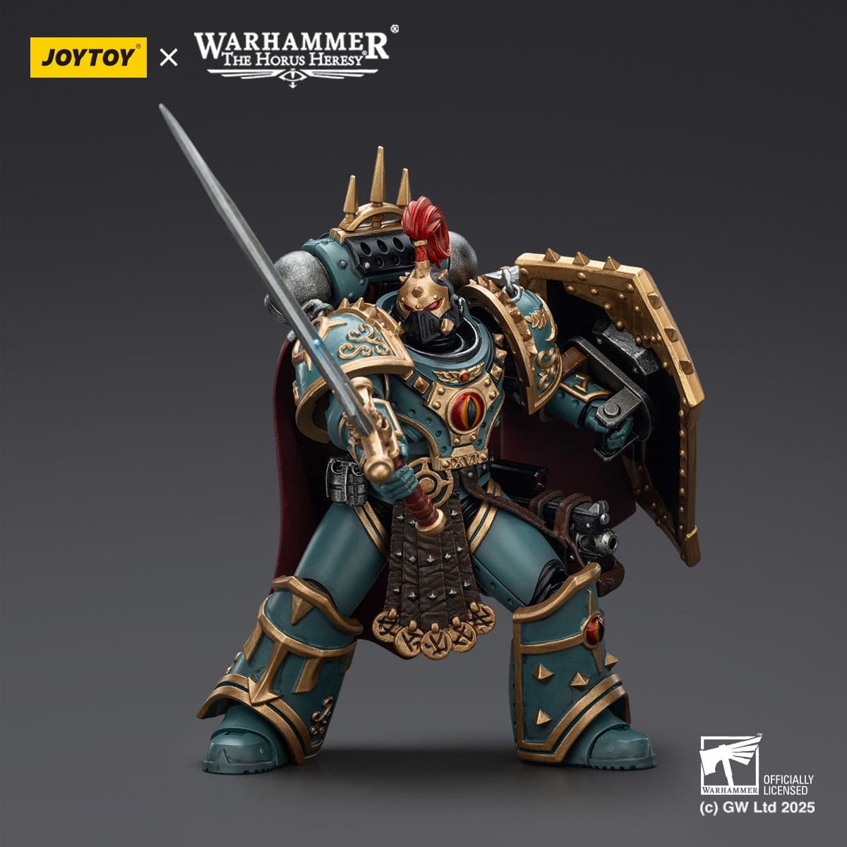 Warhammer 40k: Sons of Horus Little Horus Aximand Captain of the 5th Company (The Horus Heresy)-Actionfiguren-JoyToy-Mighty Underground