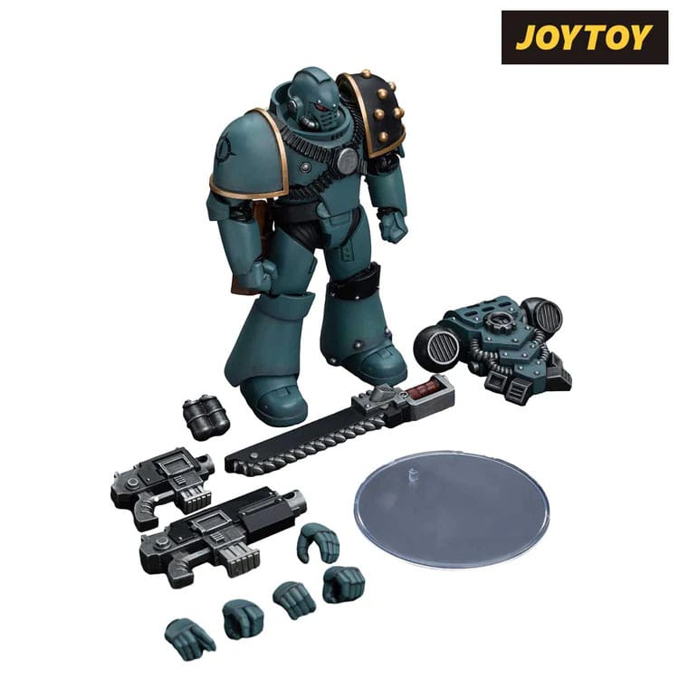 Warhammer 40k: Sons of Horus MKIV Tactical Squad Legionary with Bolter (The Horus Heresy)-Actionfiguren-JoyToy-Mighty Underground