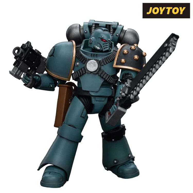 Warhammer 40k: Sons of Horus MKIV Tactical Squad Legionary with Bolter (The Horus Heresy)-Actionfiguren-JoyToy-Mighty Underground