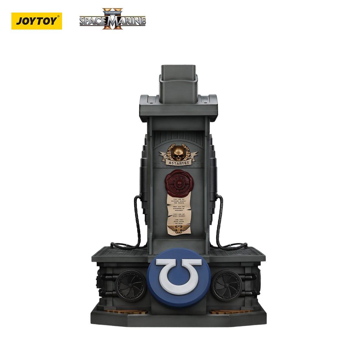 Warhammer 40k: Space Marine 2 Ultramarines Lieutenant Titus - Replica Helmet-Actionfiguren-JoyToy-Mighty Underground