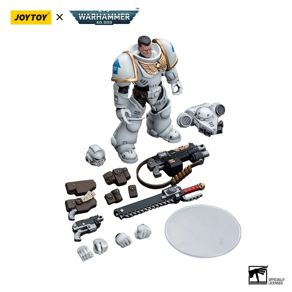 Warhammer 40k: Space Marines White Consuls Intercessors 1 - 12 cm-Actionfiguren-JoyToy-Mighty Underground