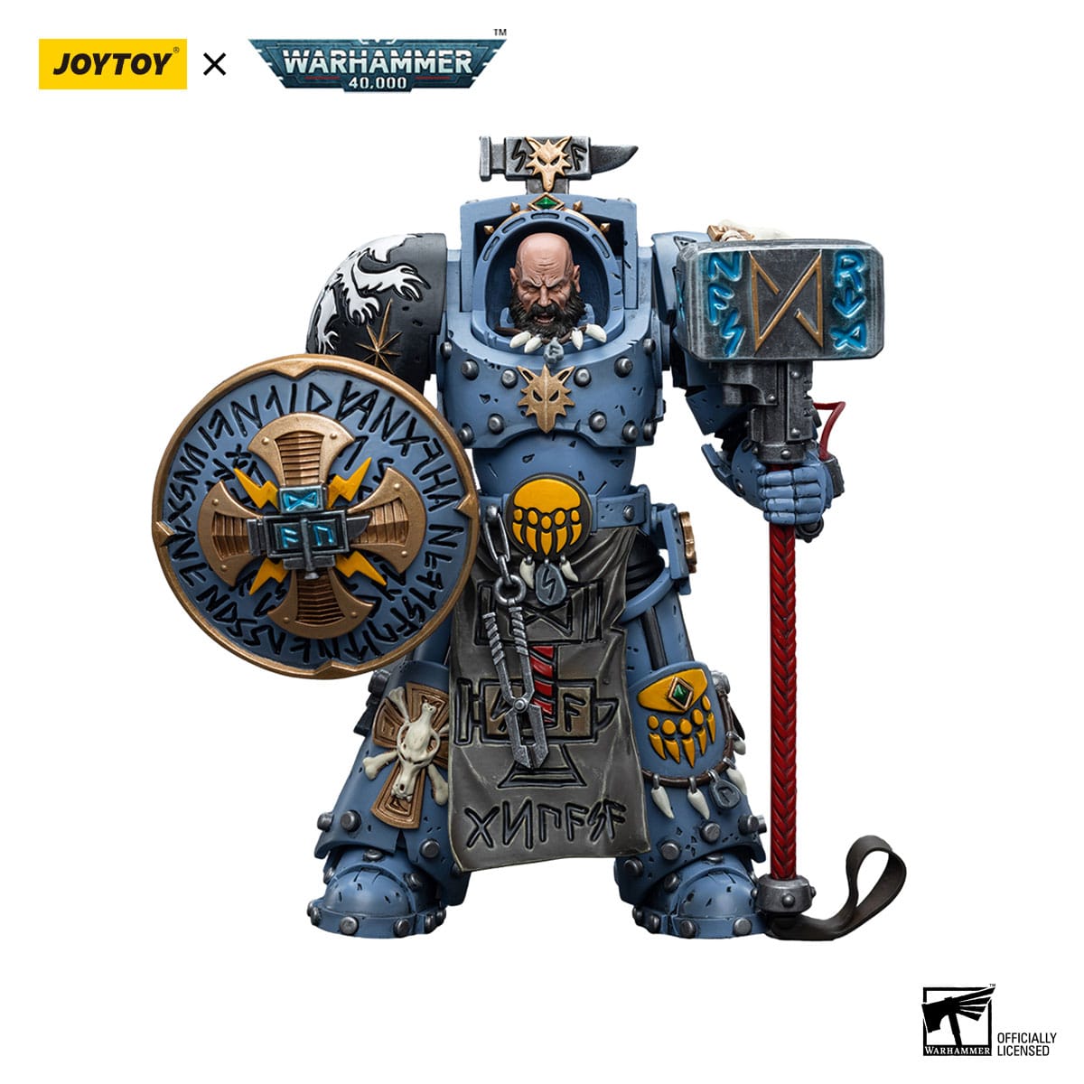 Warhammer 40k: Space Wolves Arjac Rockfist - 12 cm-Actionfiguren-JoyToy-Mighty Underground