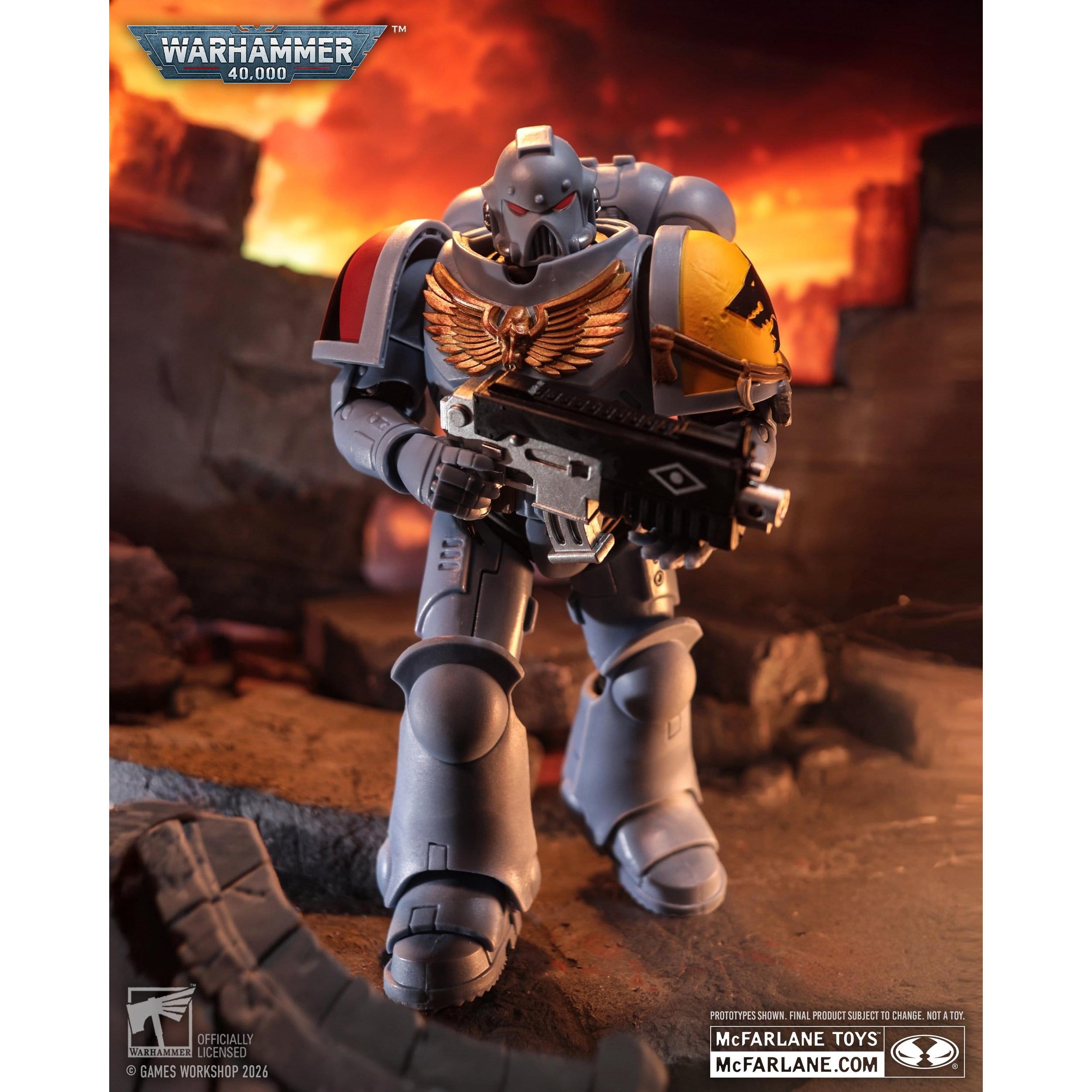 Warhammer 40k: Space Wolves Grey Hunter-Actionfiguren-McFarlane Toys-Mighty Underground
