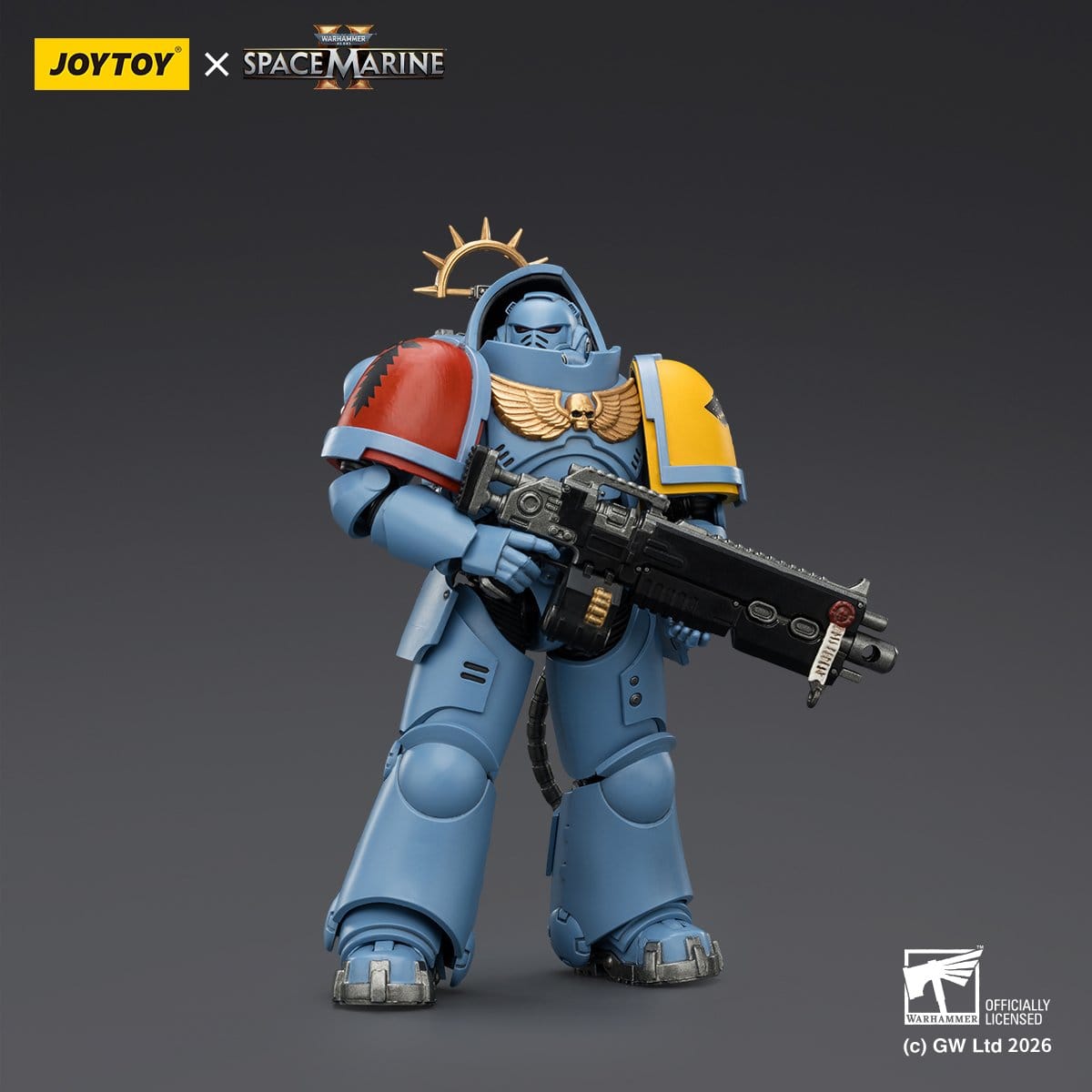 Warhammer 40k: Space Wolves Heavy Intercessor (Game Edition, Spacemarine 2)-Actionfiguren-JoyToy-Mighty Underground