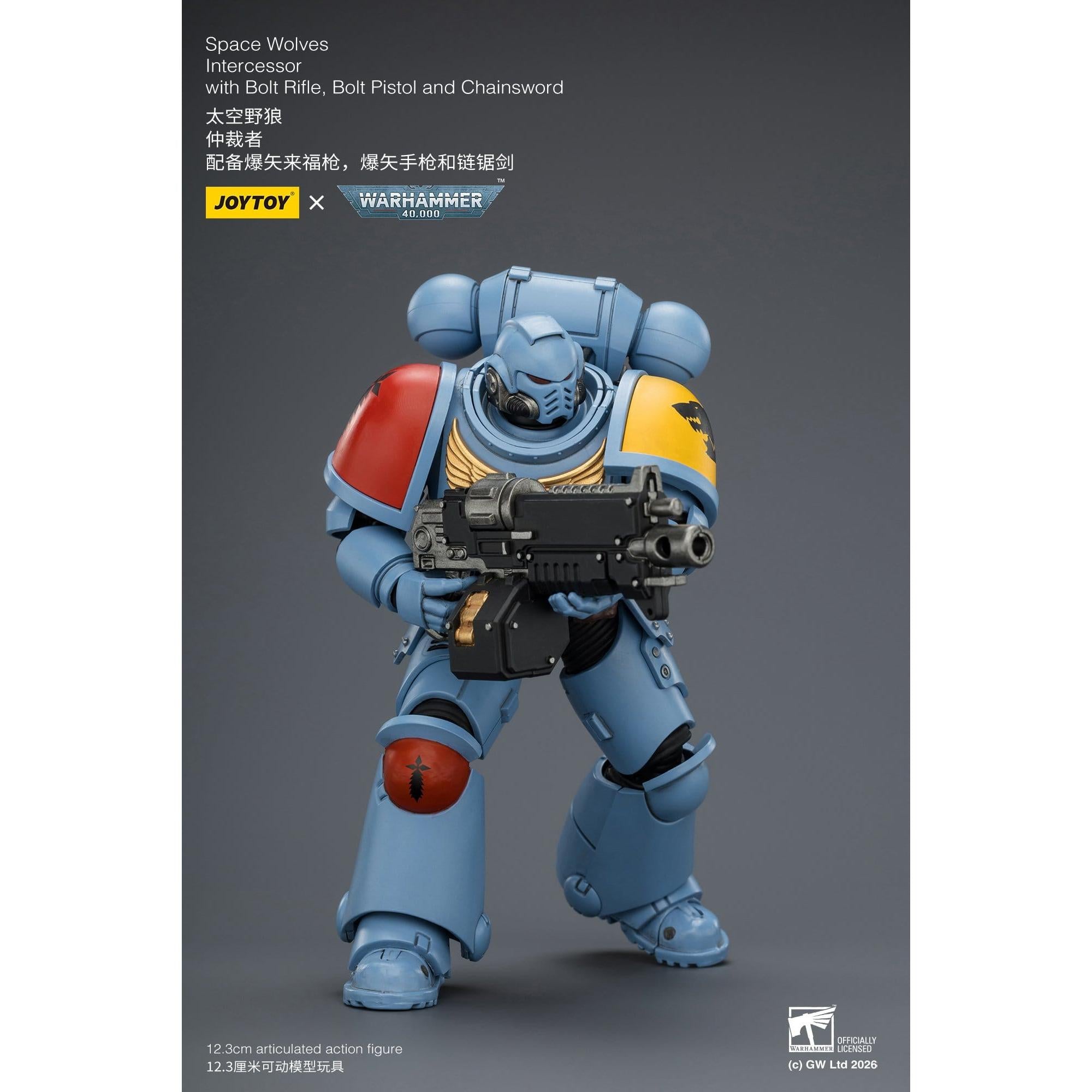 Warhammer 40k: Space Wolves Intercessor-Actionfiguren-JoyToy-Mighty Underground