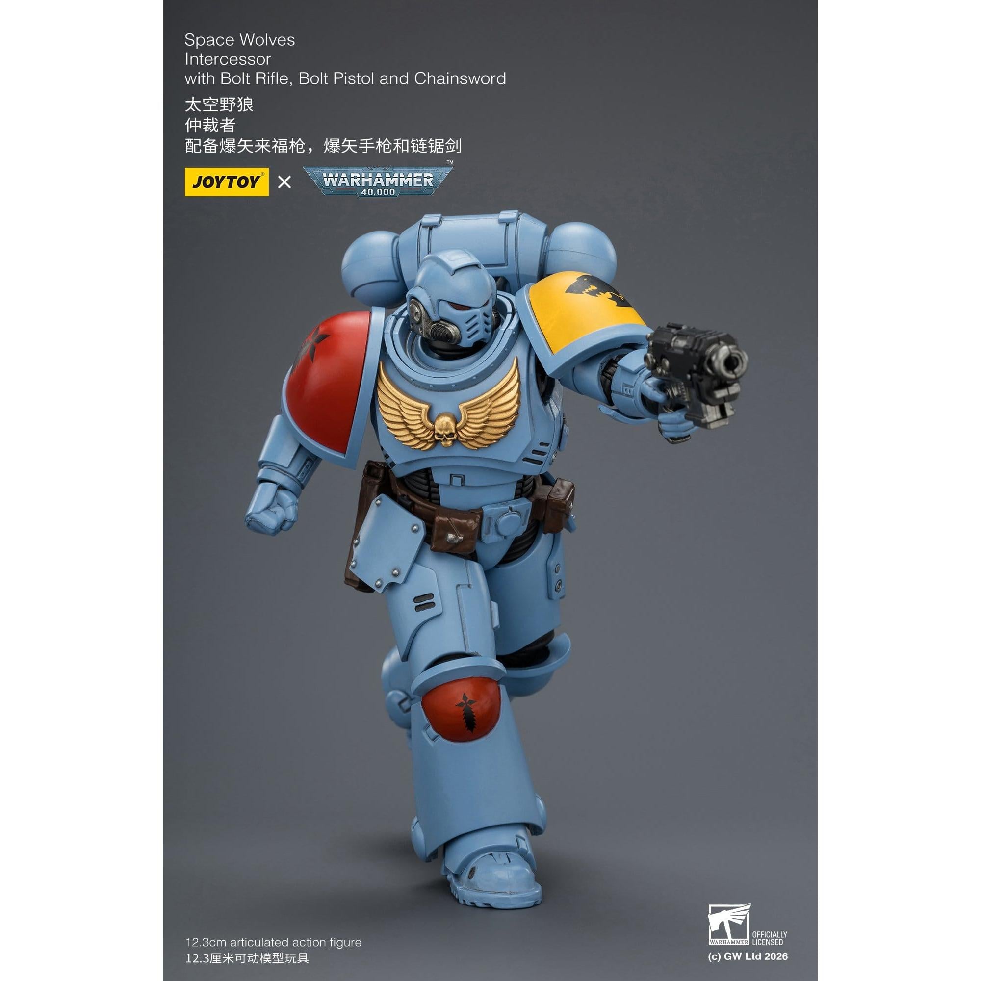 Warhammer 40k: Space Wolves Intercessor-Actionfiguren-JoyToy-Mighty Underground