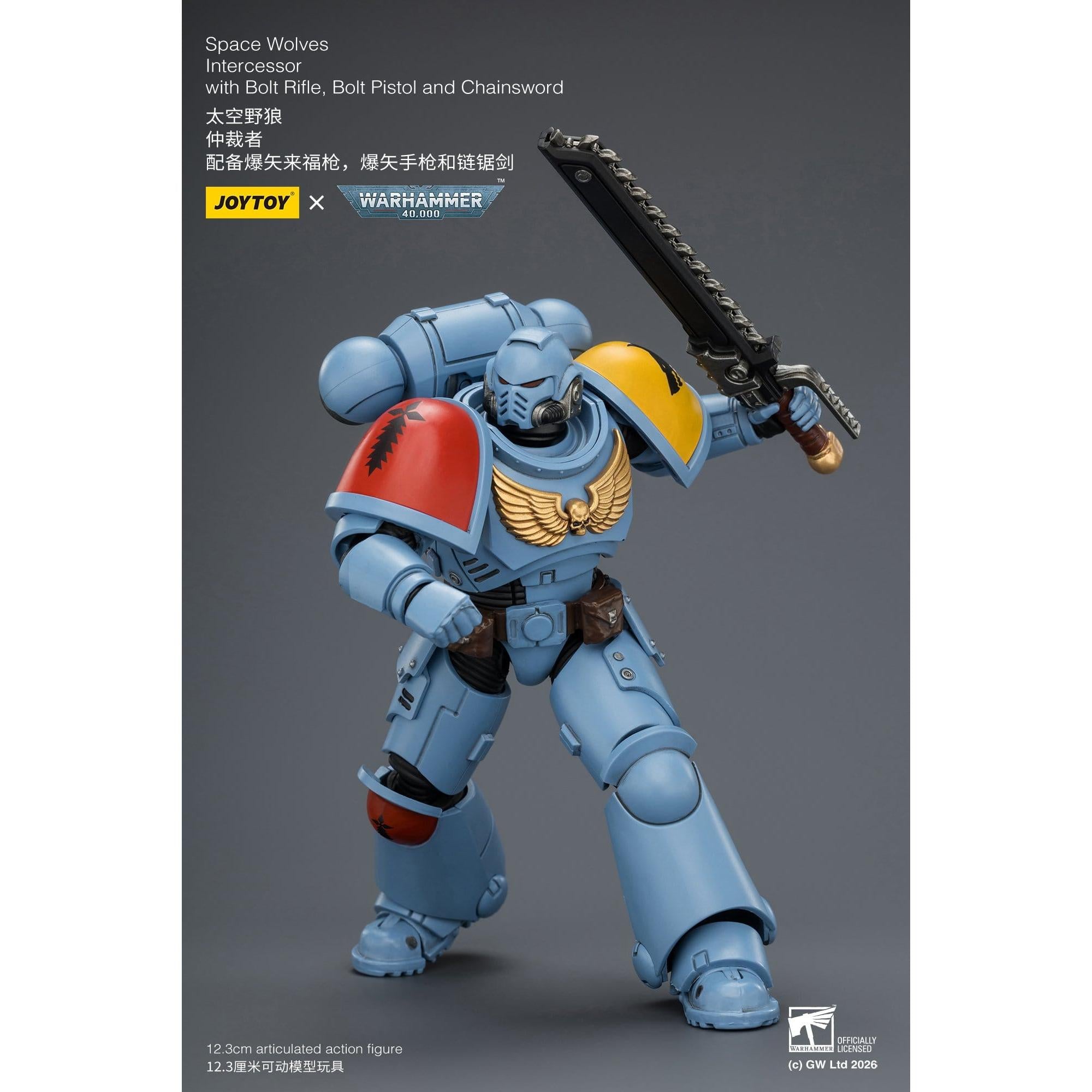 Warhammer 40k: Space Wolves Intercessor-Actionfiguren-JoyToy-Mighty Underground