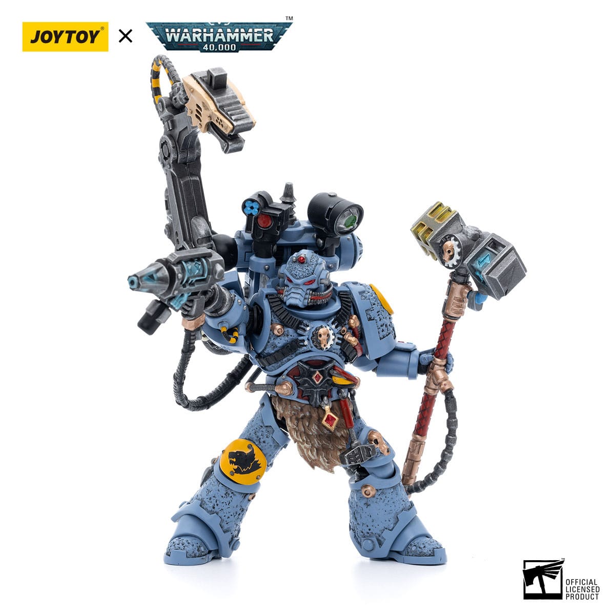 Warhammer 40k: Space Wolves Iron Priest Jorin Fellhammer - 12 cm-Actionfiguren-JoyToy-Mighty Underground