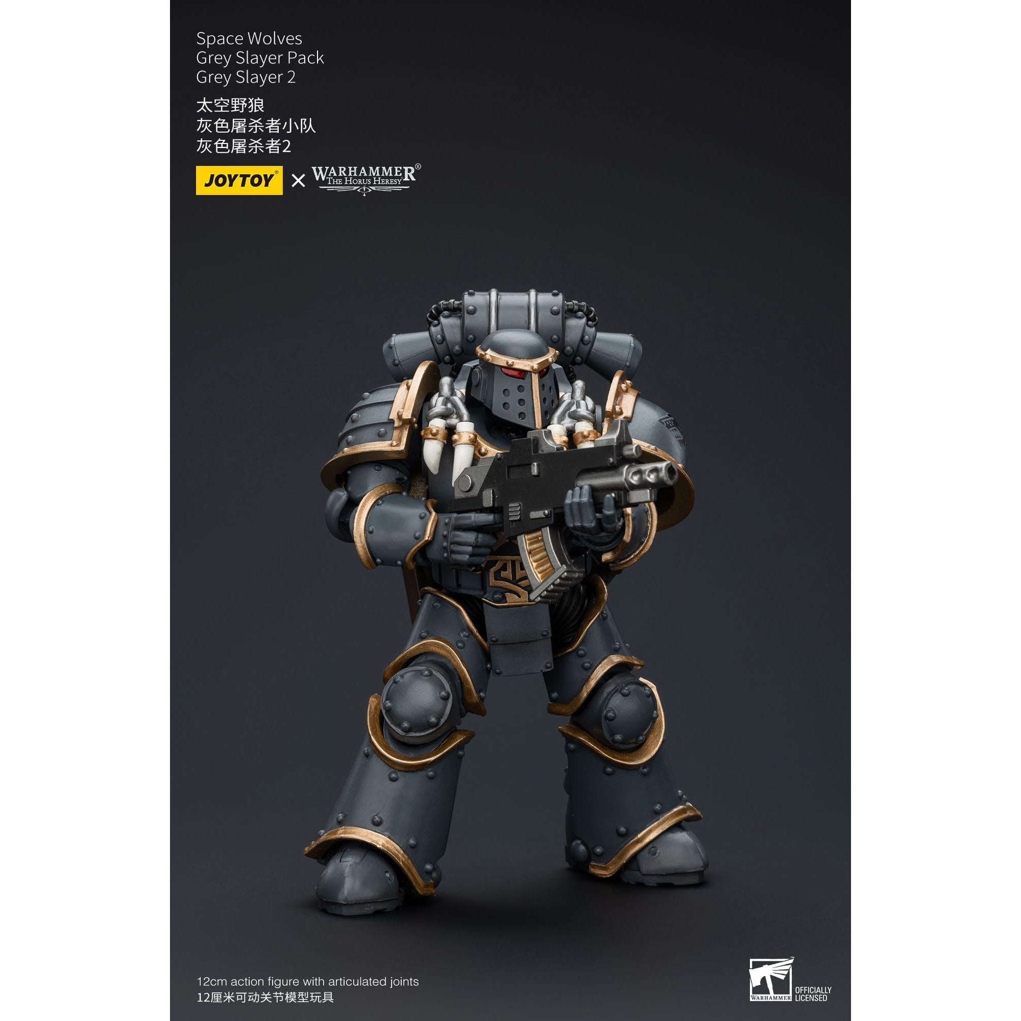 Warhammer 40k: Space Wolves Legion Grey Slayer Pack Grey Slayer 2 (The Horus Heresy)-Actionfiguren-JoyToy-Mighty Underground