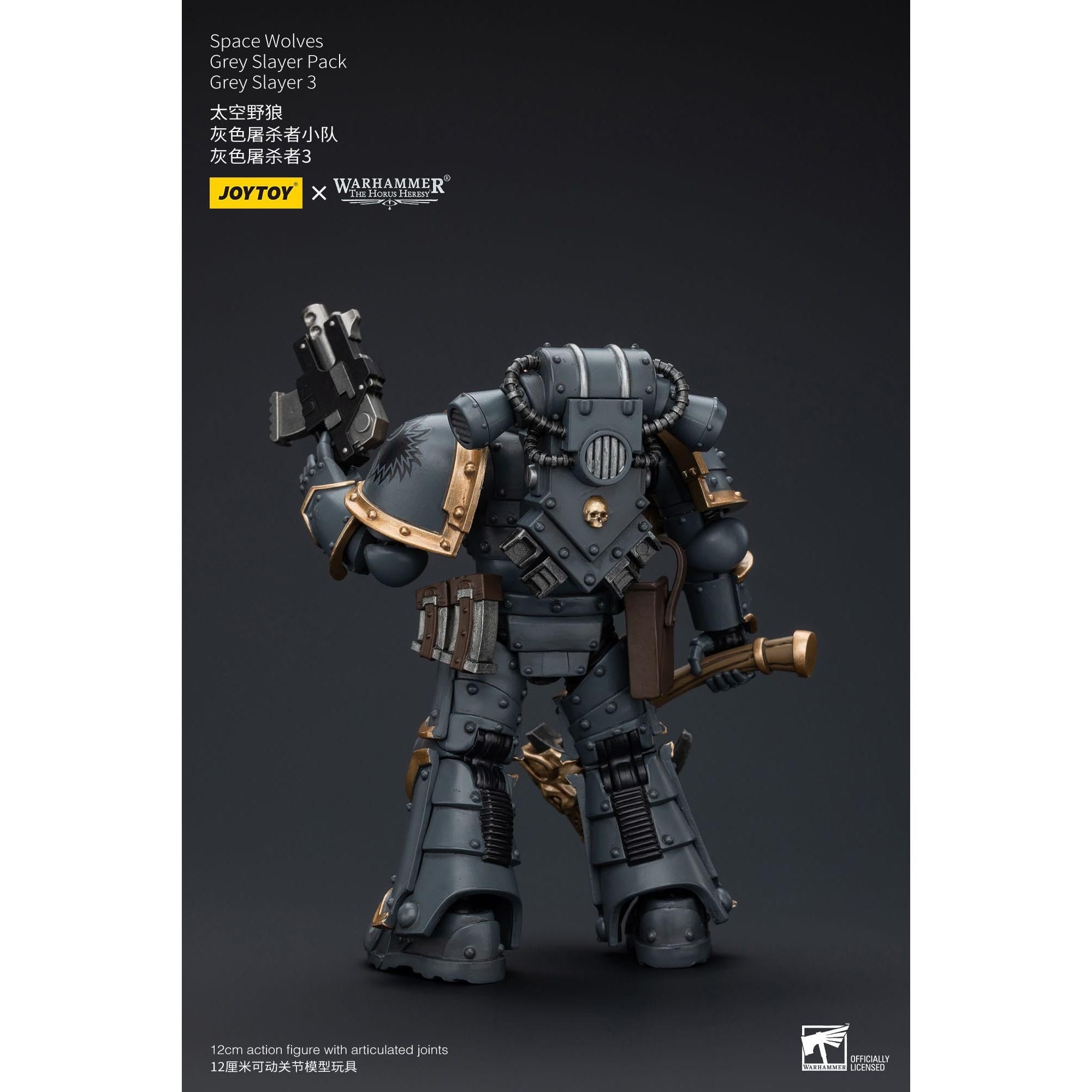 Warhammer 40k: Space Wolves Legion Grey Slayer Pack Grey Slayer 3 (The Horus Heresy)-Actionfiguren-JoyToy-Mighty Underground