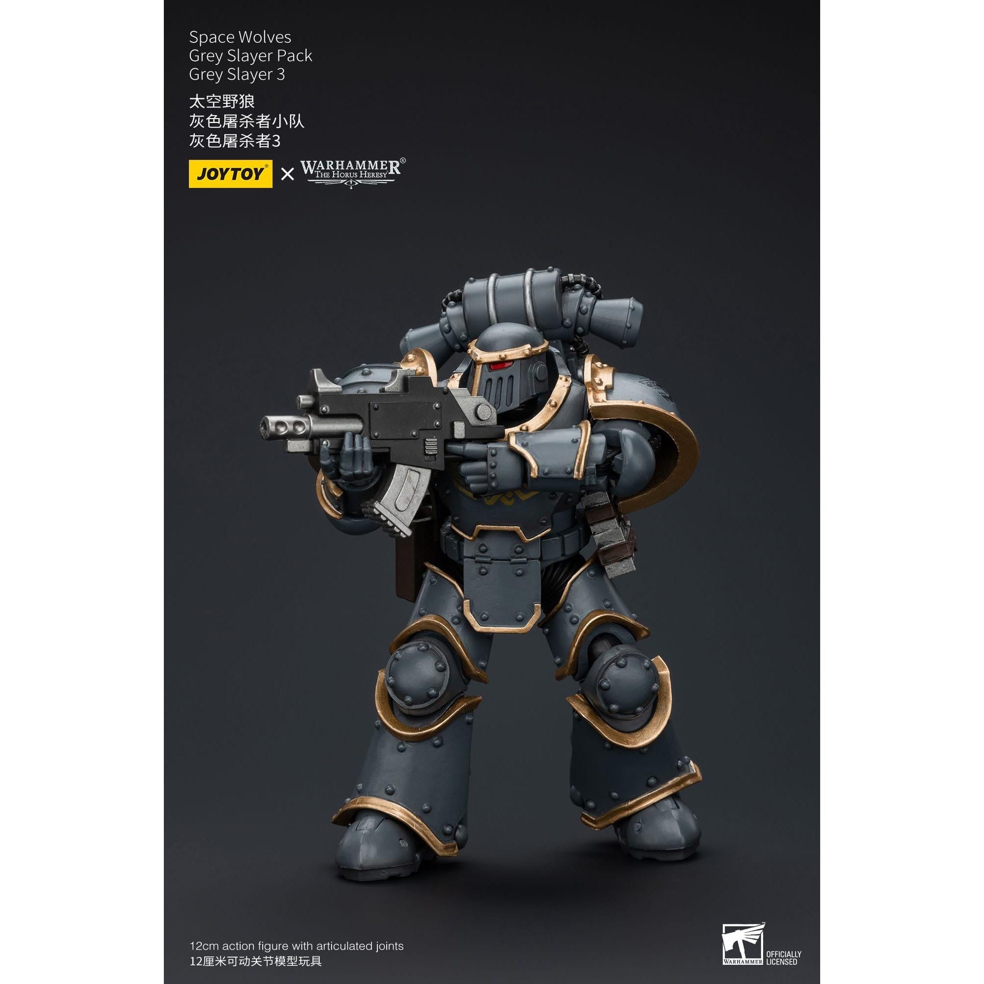Warhammer 40k: Space Wolves Legion Grey Slayer Pack Grey Slayer 3 (The Horus Heresy)-Actionfiguren-JoyToy-Mighty Underground