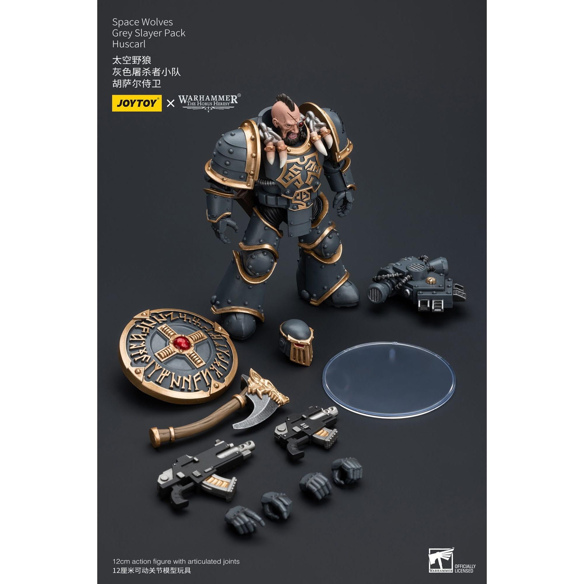 Warhammer 40k: Space Wolves Legion Grey Slayer Pack Huscarl (The Horus Heresy)-Actionfiguren-JoyToy-Mighty Underground