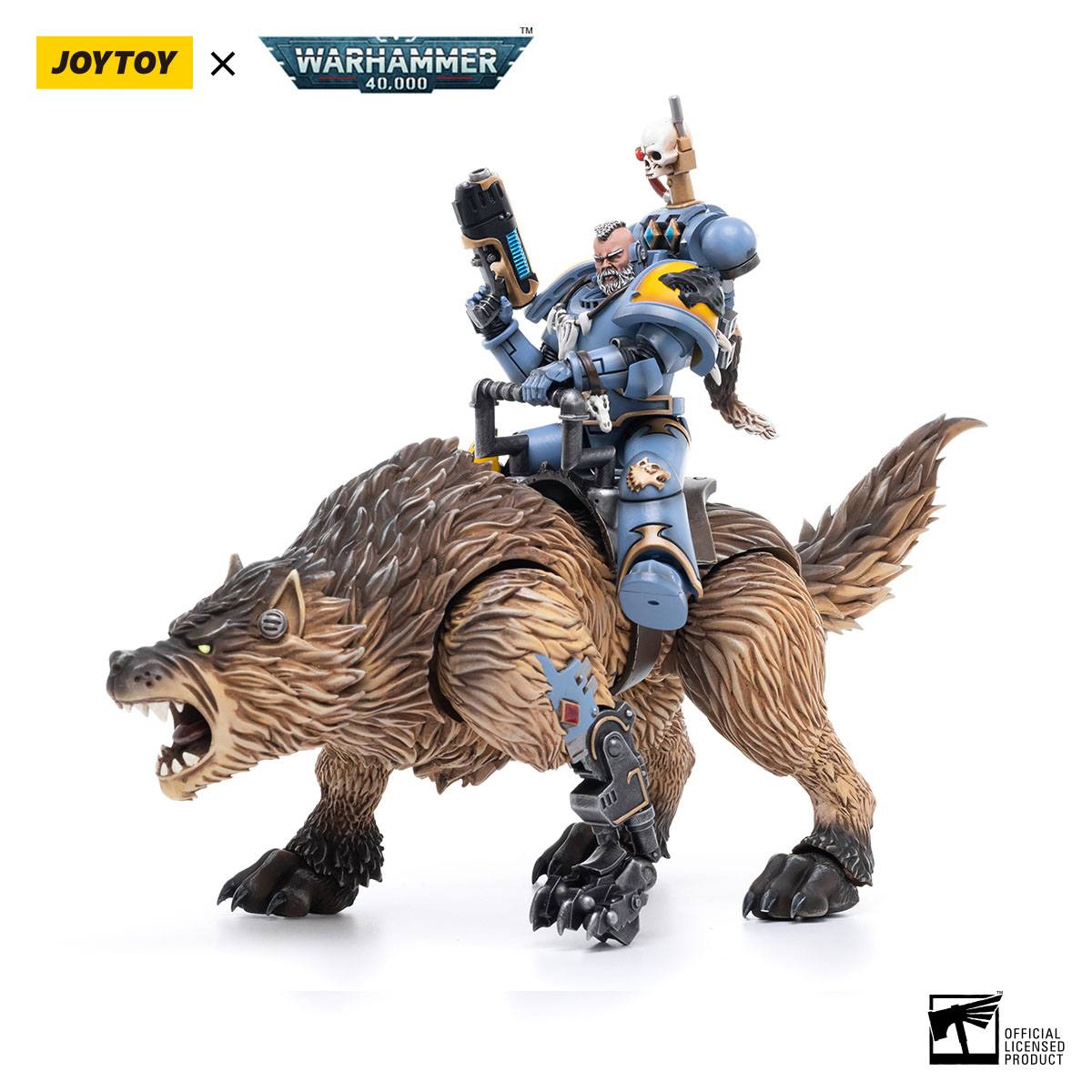 Warhammer 40k: Space Wolves Thunderwolf Cavalry Bjane - 12 cm-Actionfiguren-JoyToy-Mighty Underground