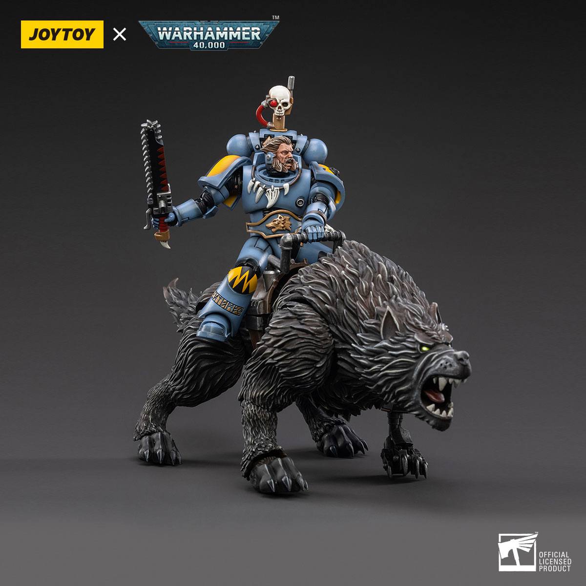 Warhammer 40k: Space Wolves Thunderwolf Cavalry Frode - 12 cm-Actionfiguren-JoyToy-Mighty Underground