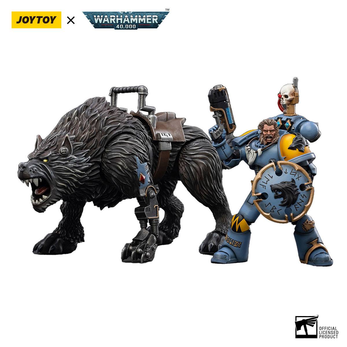 Warhammer 40k: Space Wolves Thunderwolf Cavalry Frode - 12 cm-Actionfiguren-JoyToy-Mighty Underground