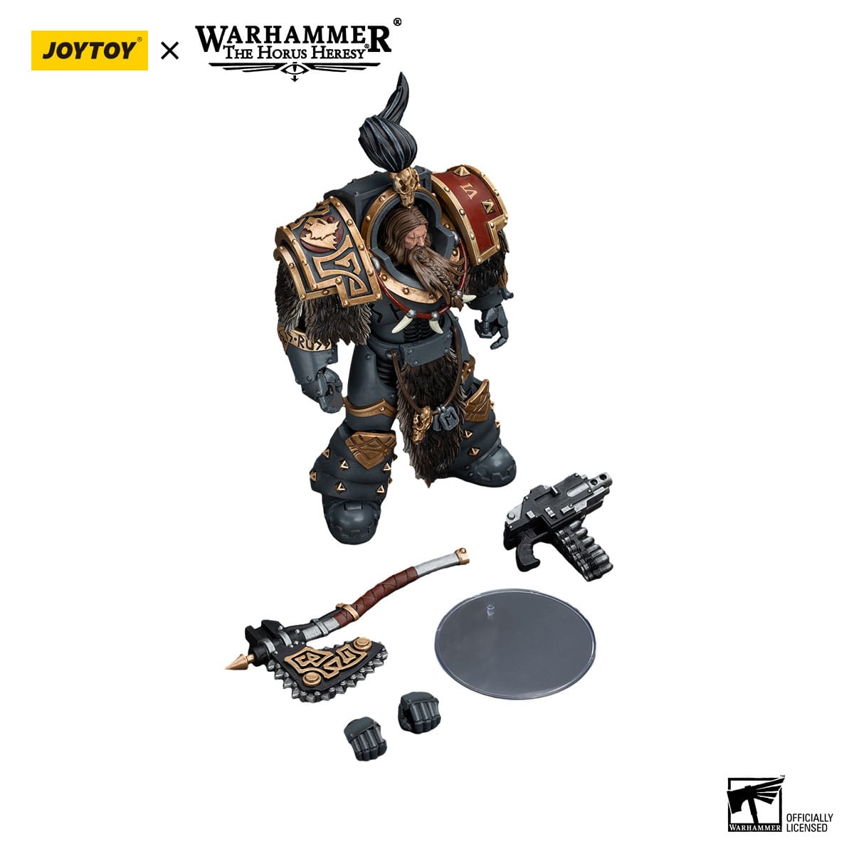 Warhammer 40k: Space Wolves Varagyr Wolf Guard Squad Varagyr Terminator 2 (The Horus Heresy)-Actionfiguren-JoyToy-Mighty Underground