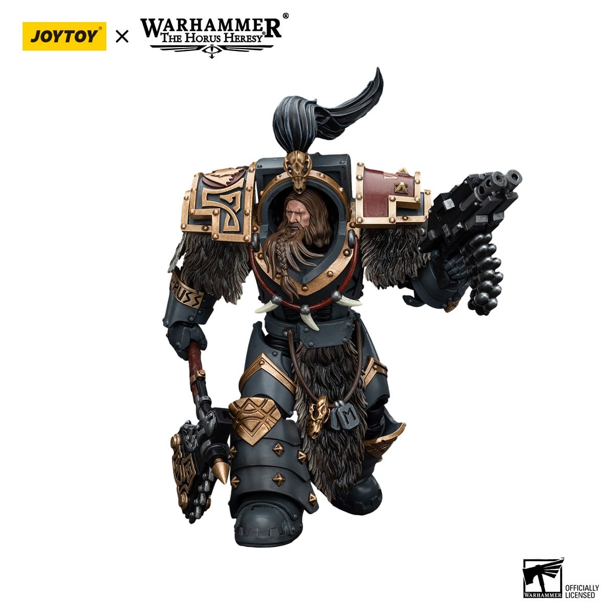 Warhammer 40k: Space Wolves Varagyr Wolf Guard Squad Varagyr Terminator 2 (The Horus Heresy)-Actionfiguren-JoyToy-Mighty Underground