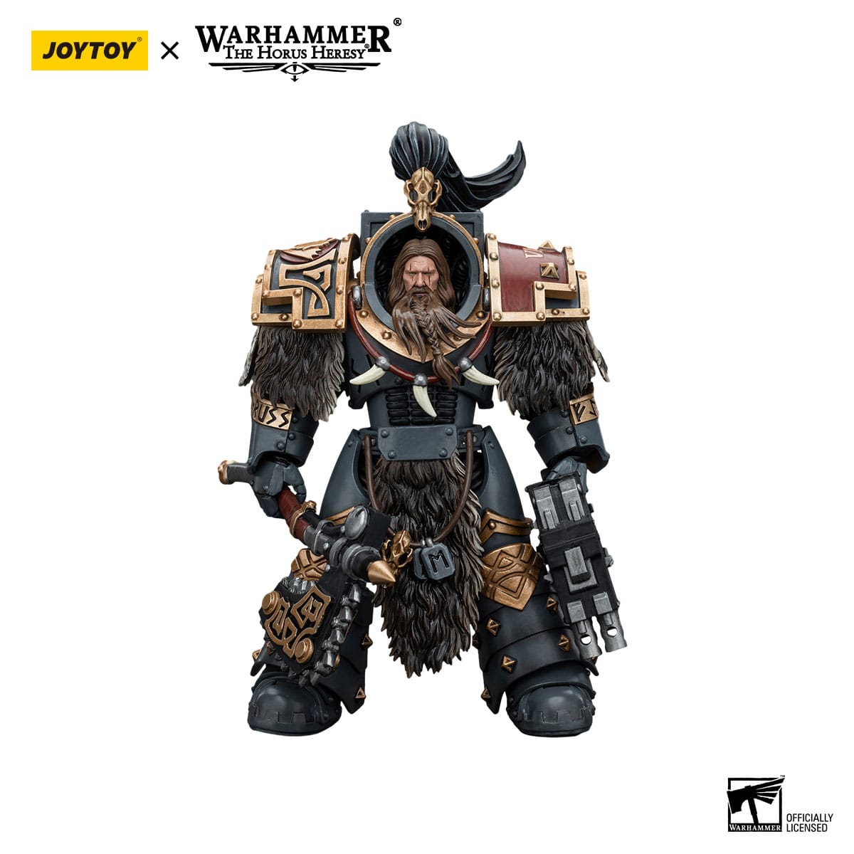 Warhammer 40k: Space Wolves Varagyr Wolf Guard Squad Varagyr Terminator 2 (The Horus Heresy)-Actionfiguren-JoyToy-Mighty Underground