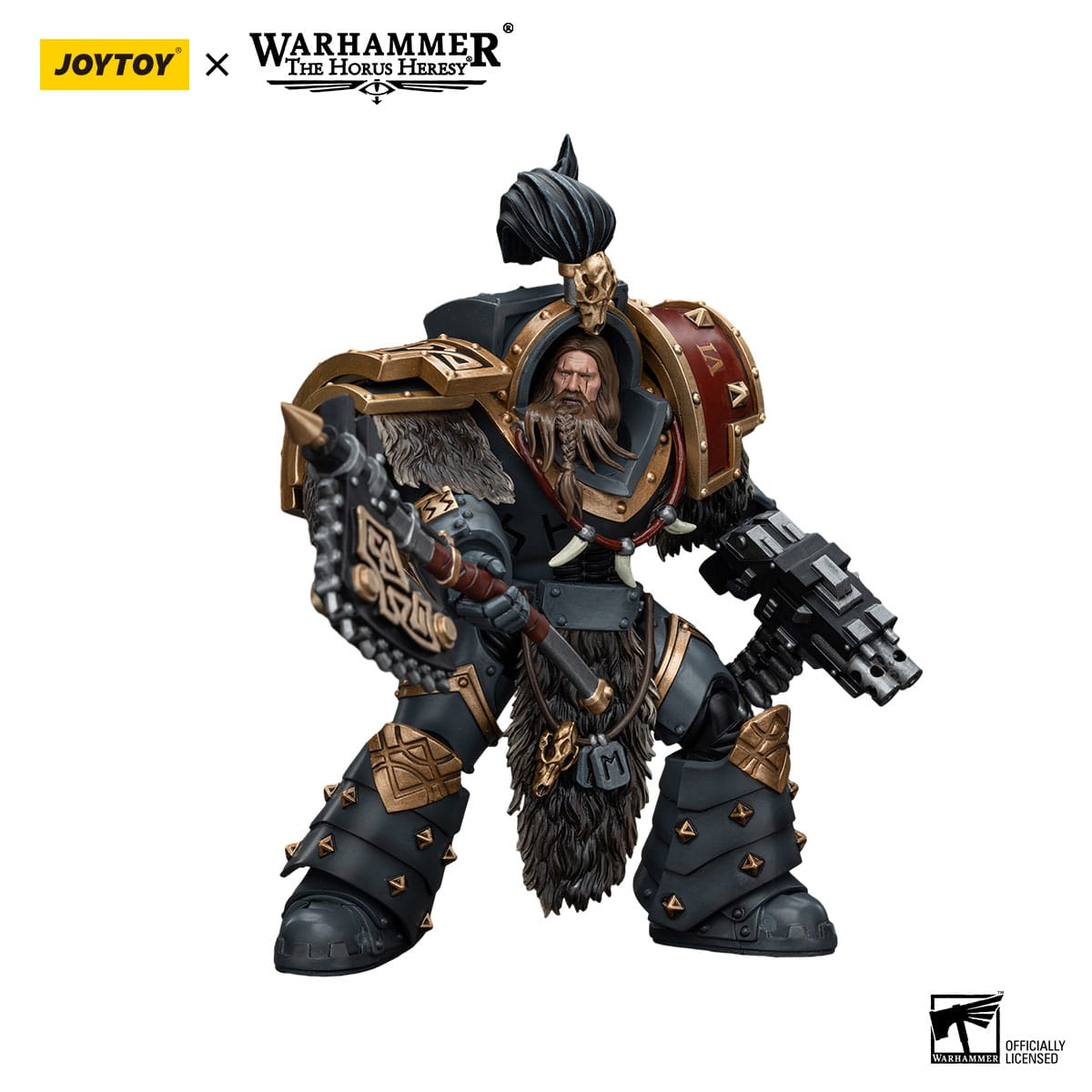 Warhammer 40k: Space Wolves Varagyr Wolf Guard Squad Varagyr Terminator 2 (The Horus Heresy)-Actionfiguren-JoyToy-Mighty Underground