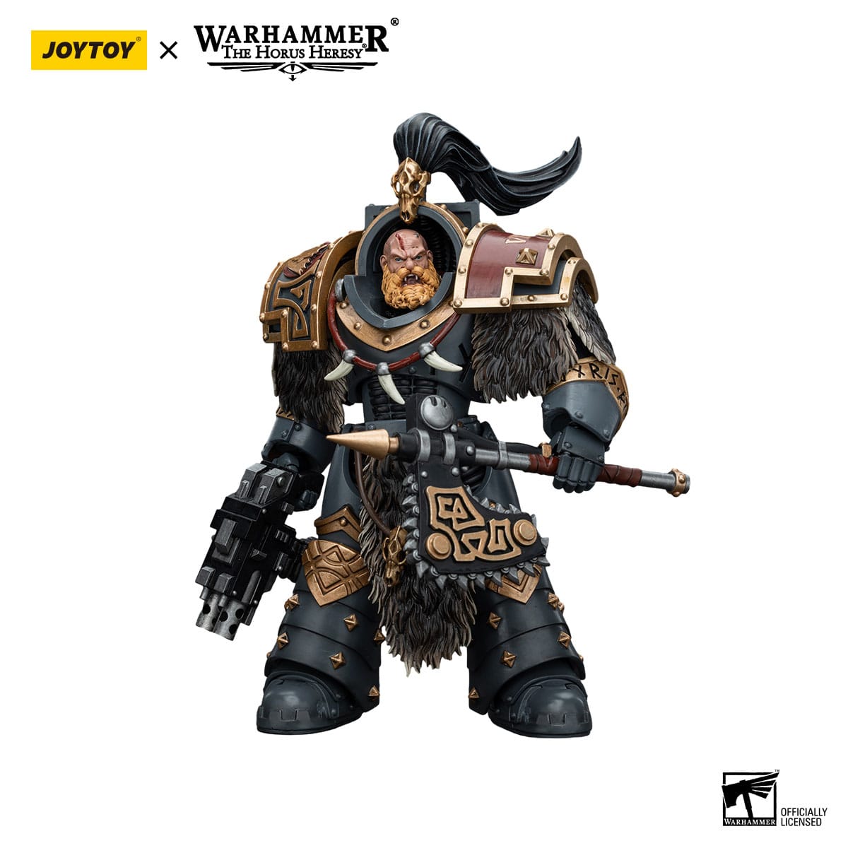 Warhammer 40k: Space Wolves Varagyr Wolf Guard Squad Varagyr Terminator 3 (The Horus Heresy)-Actionfiguren-JoyToy-Mighty Underground